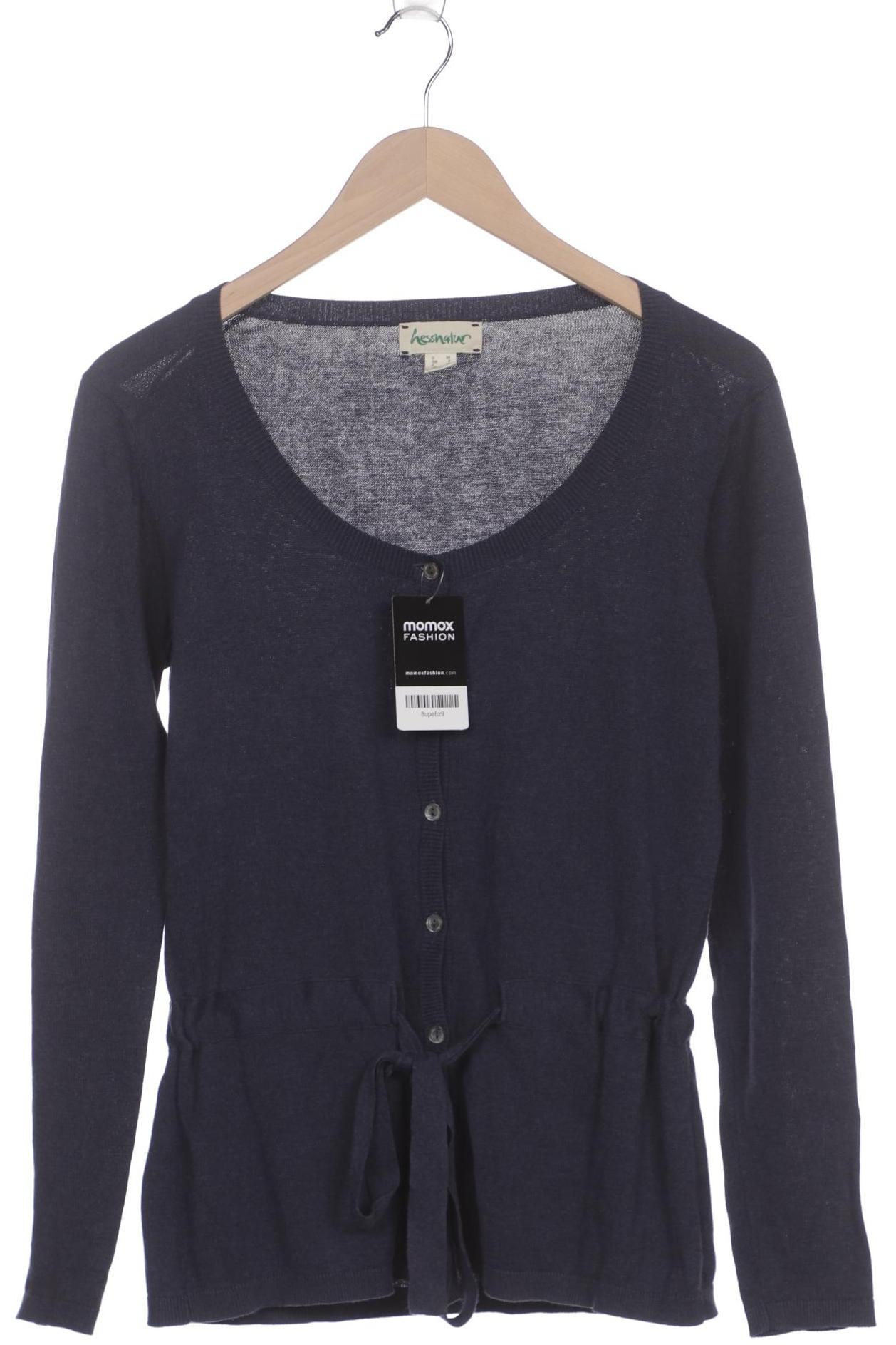 

hessnatur Damen Strickjacke, marineblau, Gr. 34