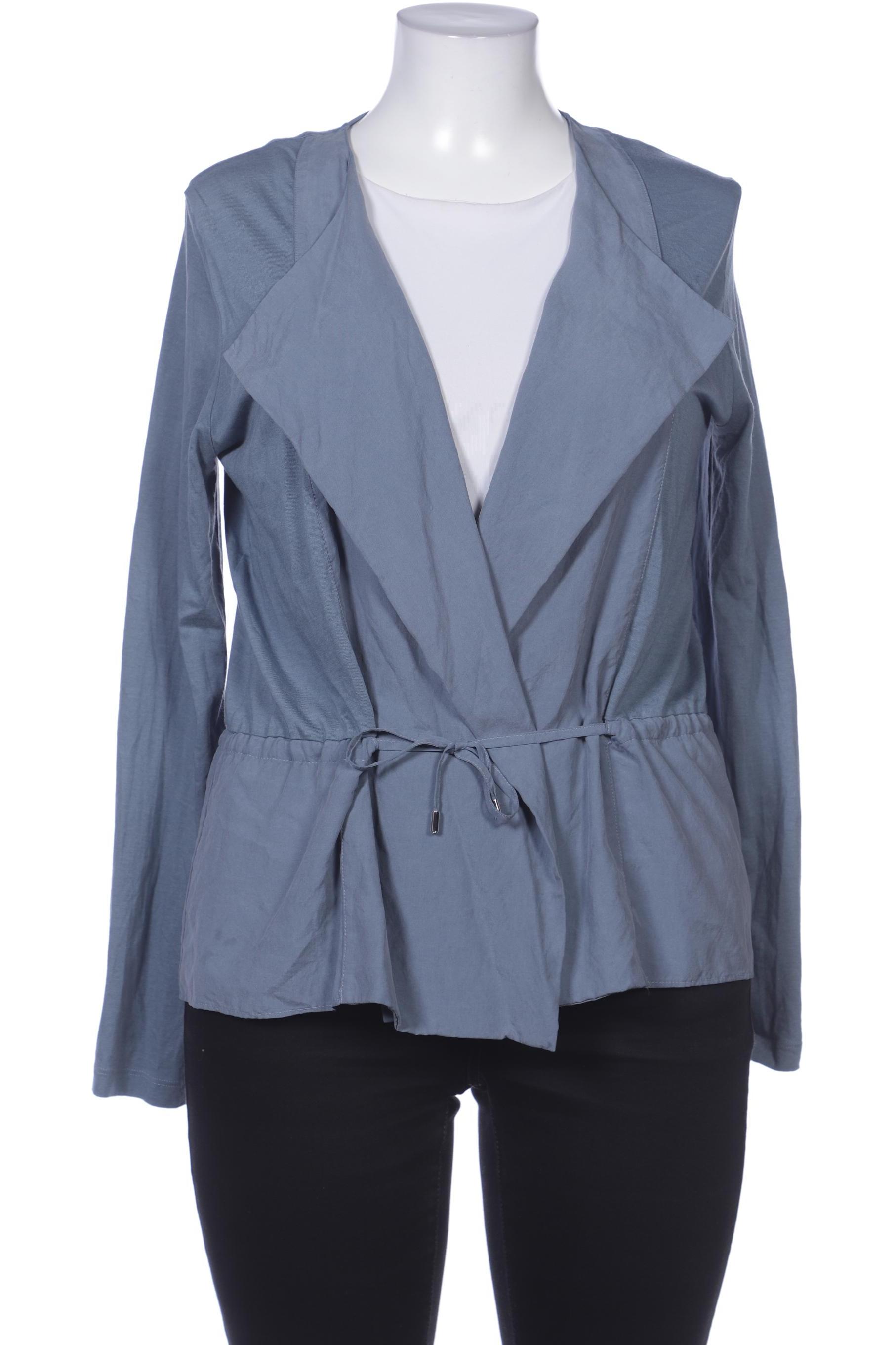 

hessnatur Damen Strickjacke, blau, Gr. 42
