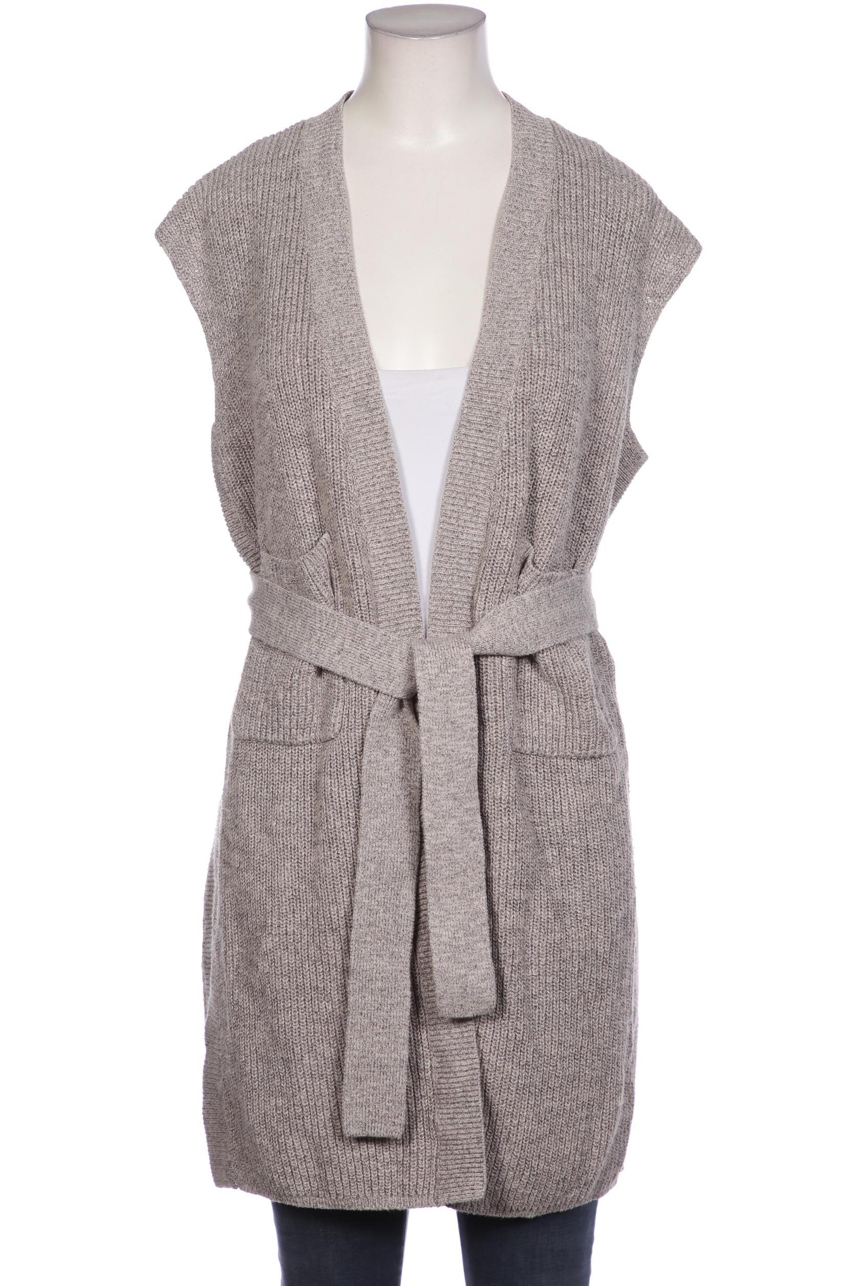 

hessnatur Damen Strickjacke, grau, Gr. 38