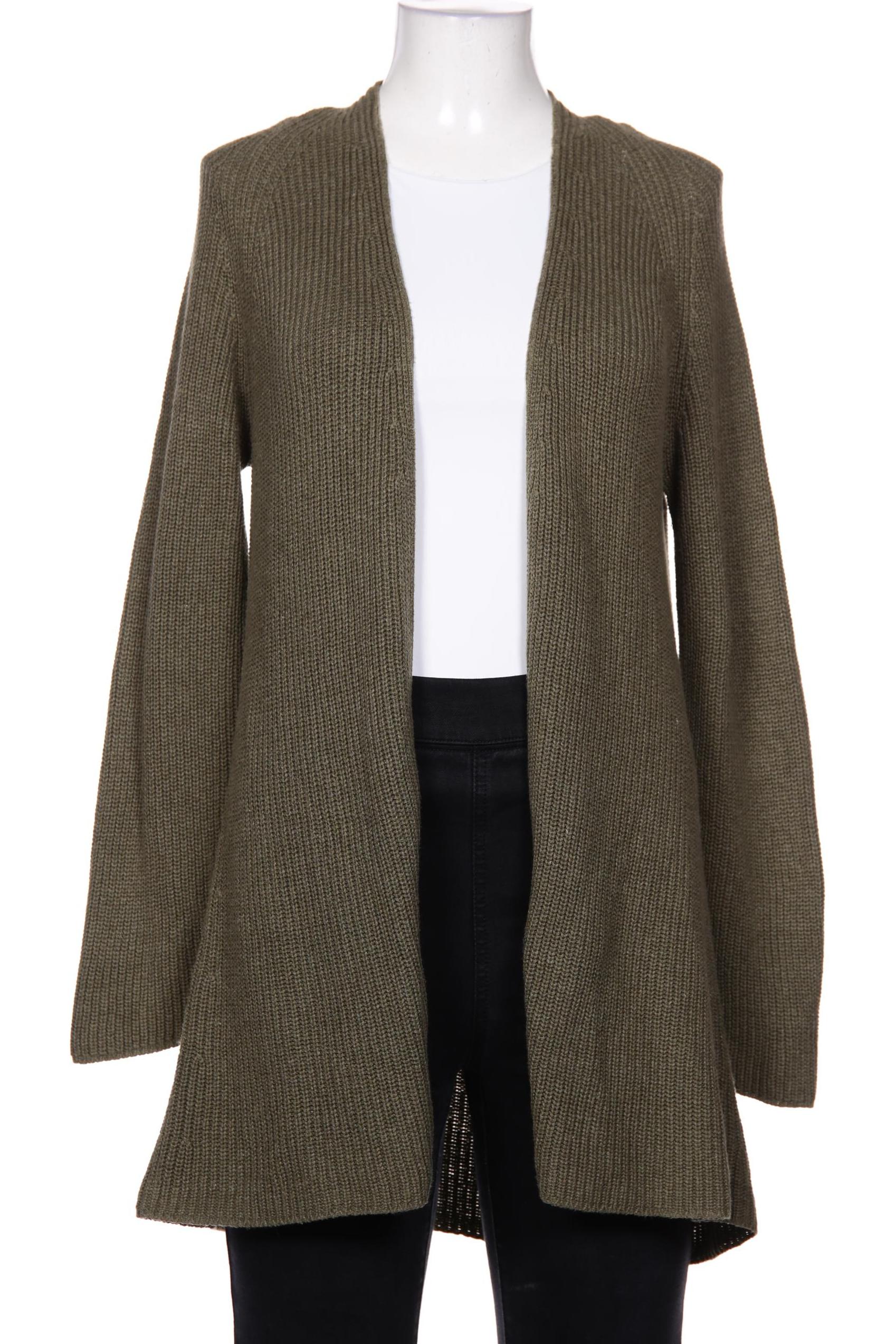 

hessnatur Damen Strickjacke, grün, Gr. 40