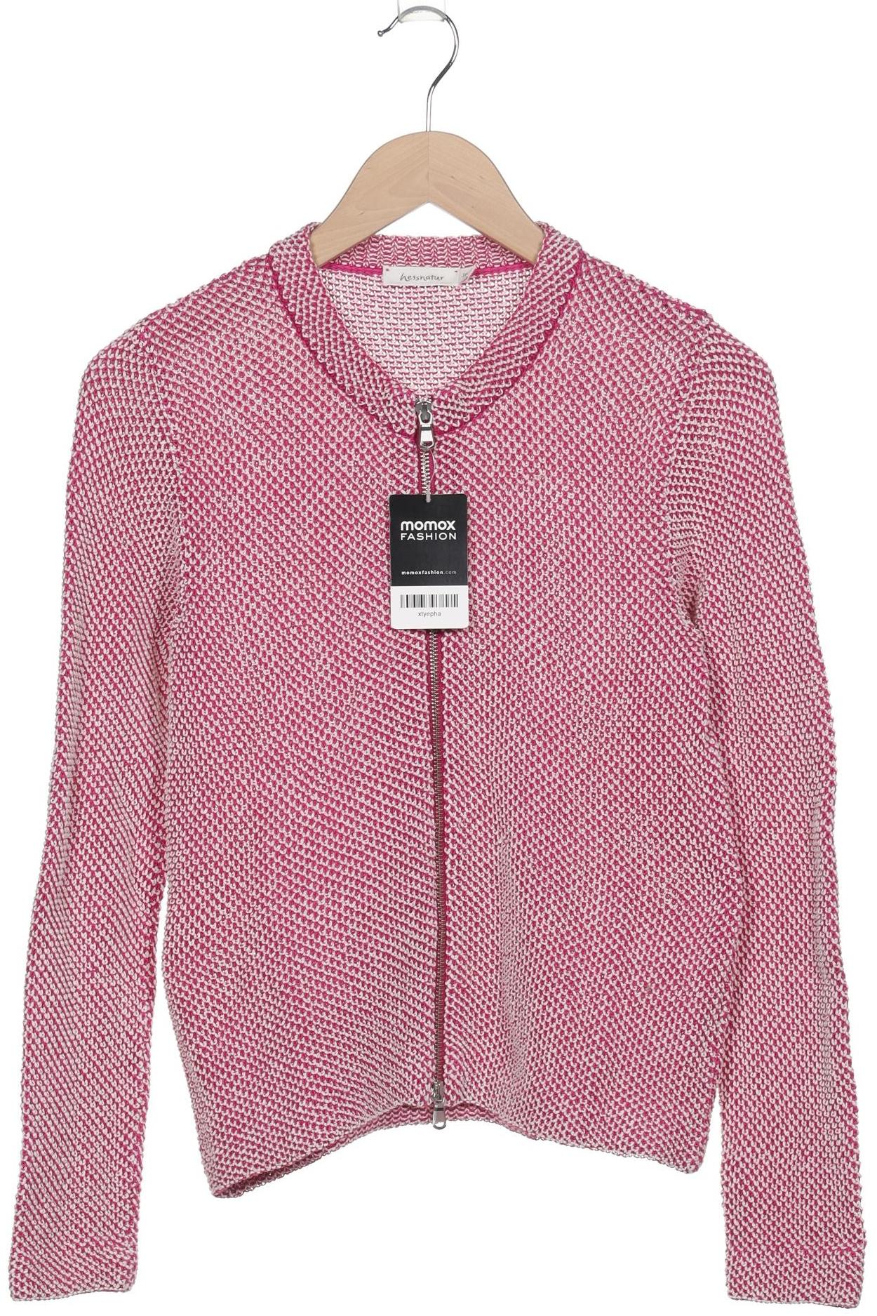 

hessnatur Damen Strickjacke, pink, Gr. 36