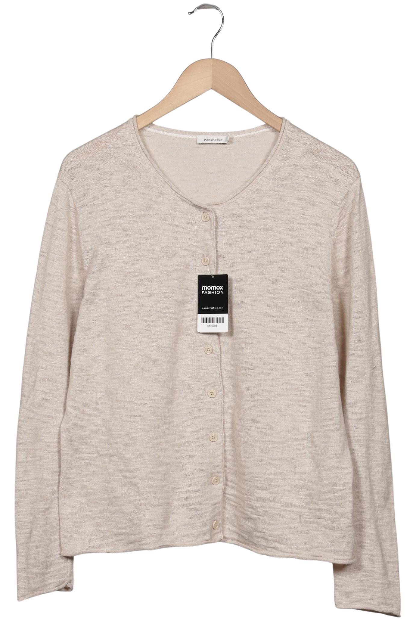 

hessnatur Damen Strickjacke, cremeweiß, Gr. 42