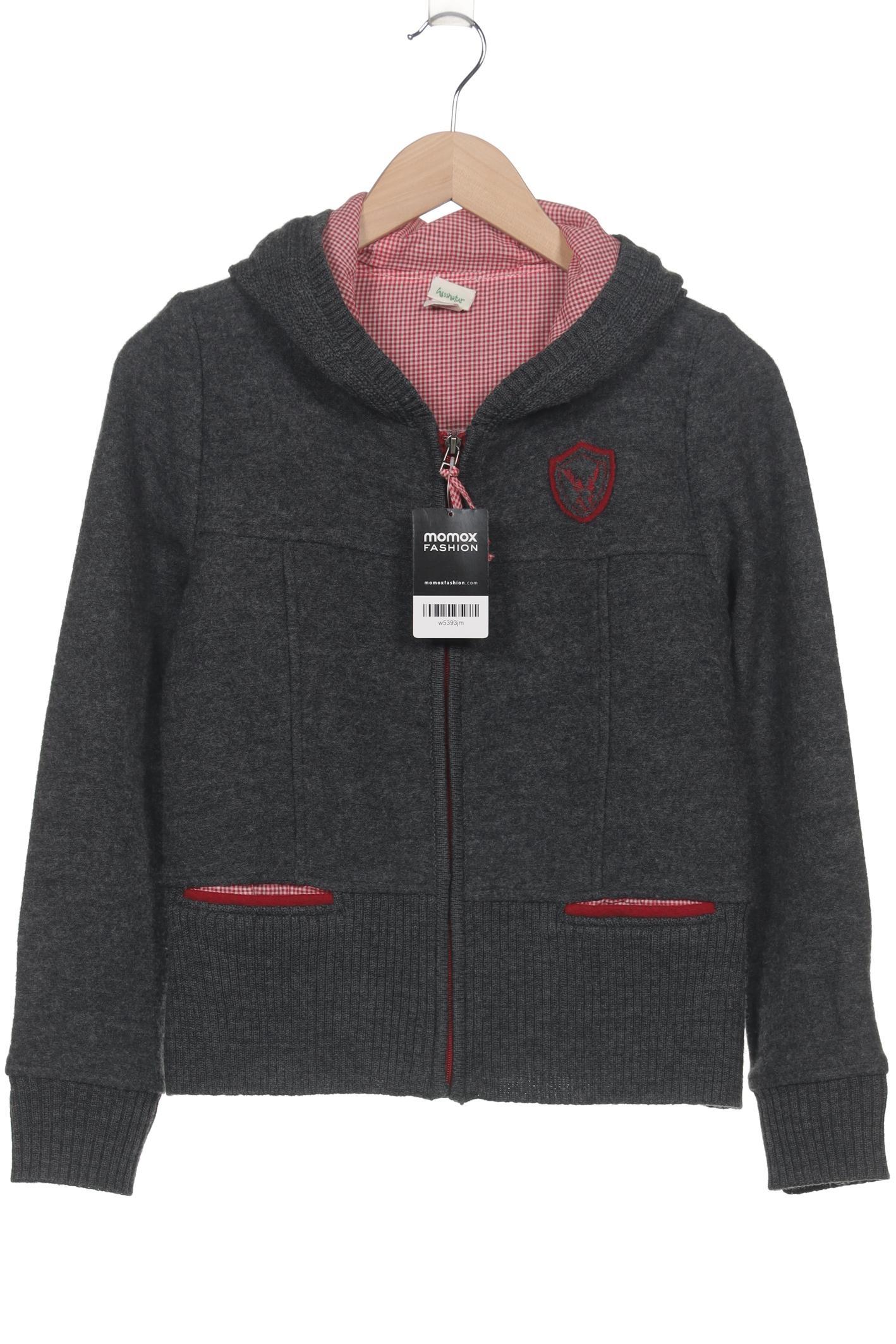 

hessnatur Damen Strickjacke, grau, Gr. 36