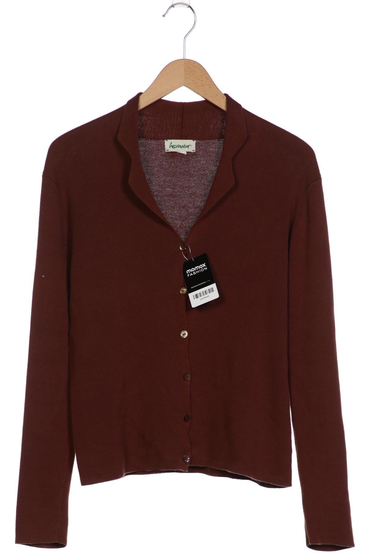 

hessnatur Damen Strickjacke, braun, Gr. 40