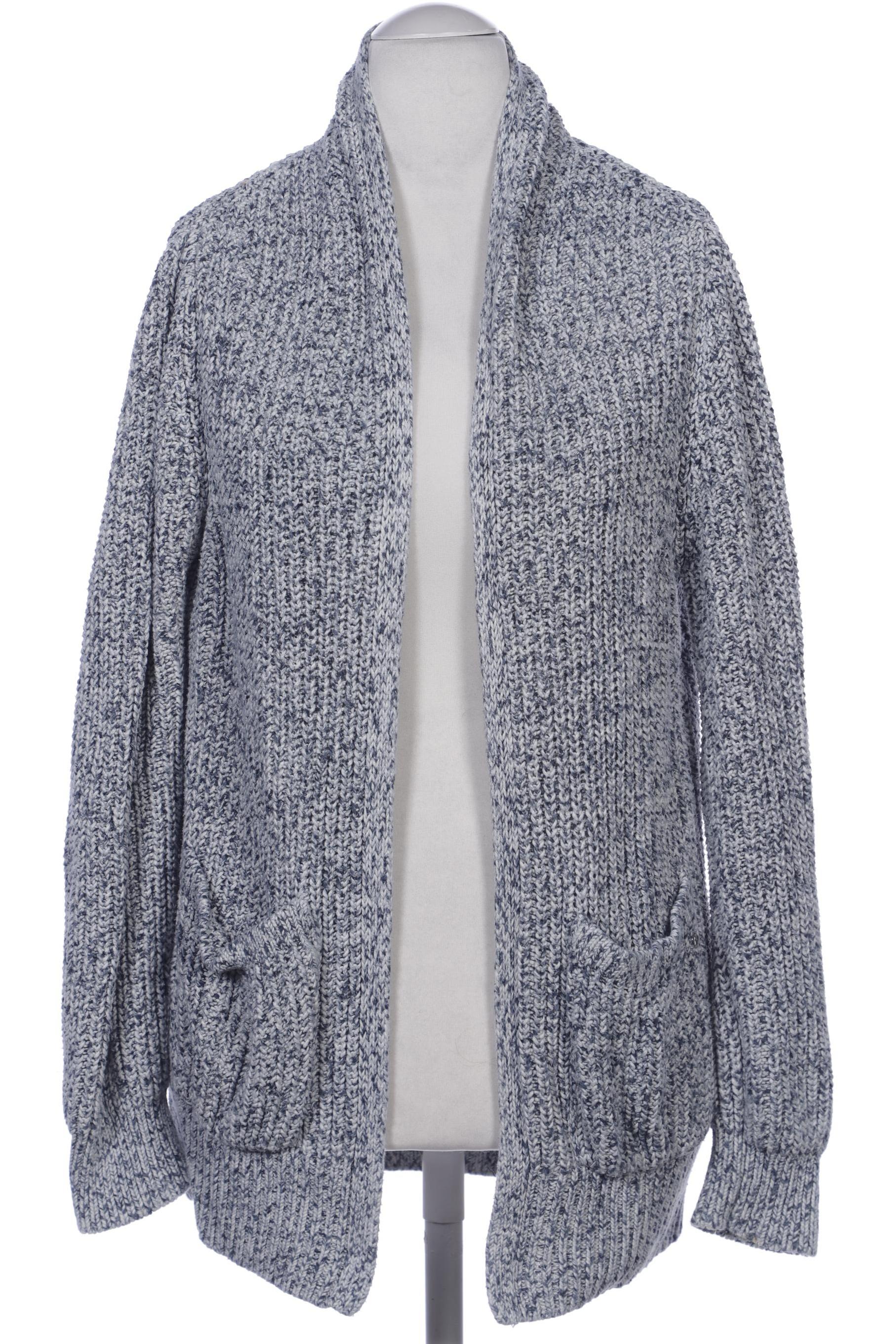 

hessnatur Damen Strickjacke, blau, Gr. 34