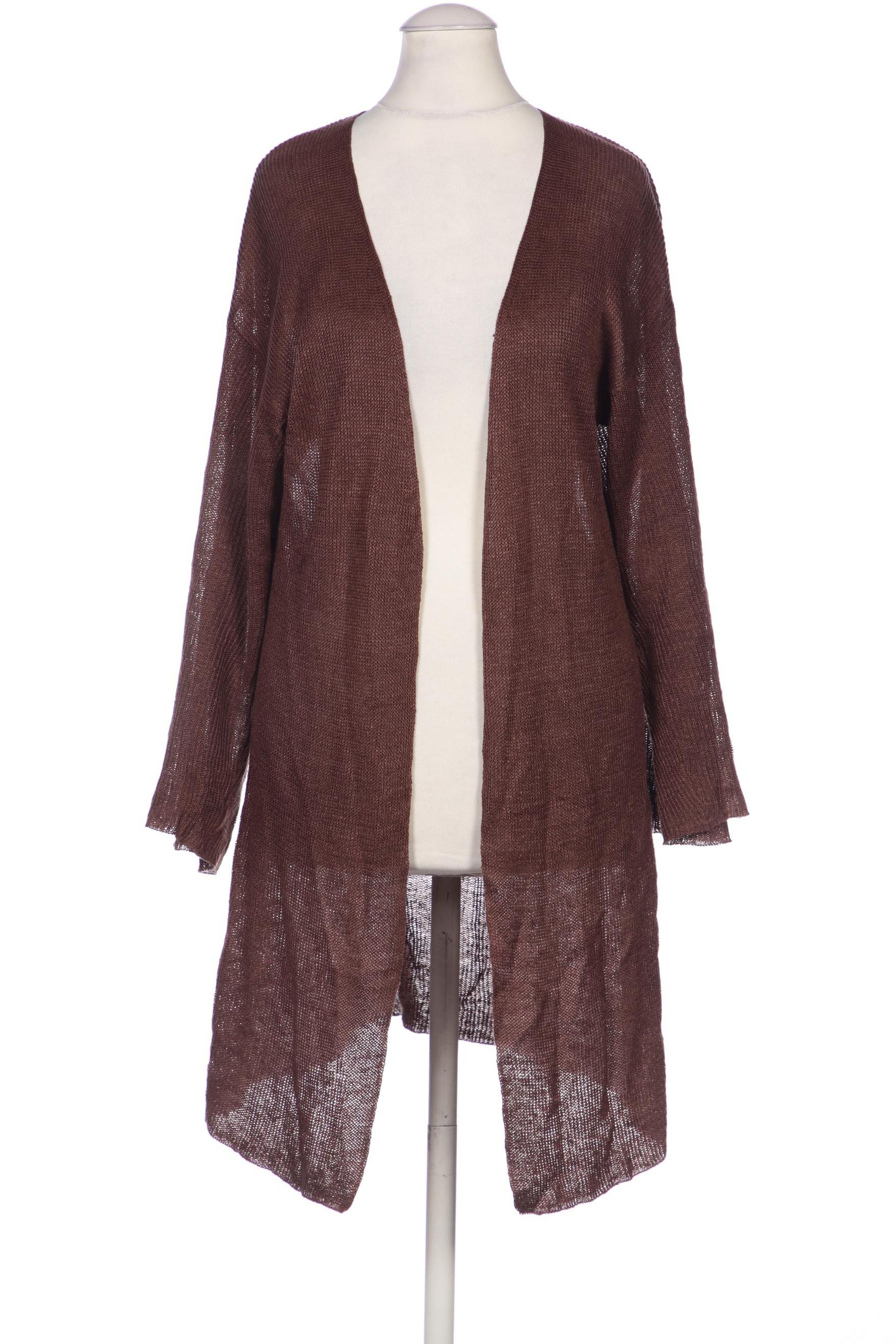 

hessnatur Damen Strickjacke, braun, Gr. 34