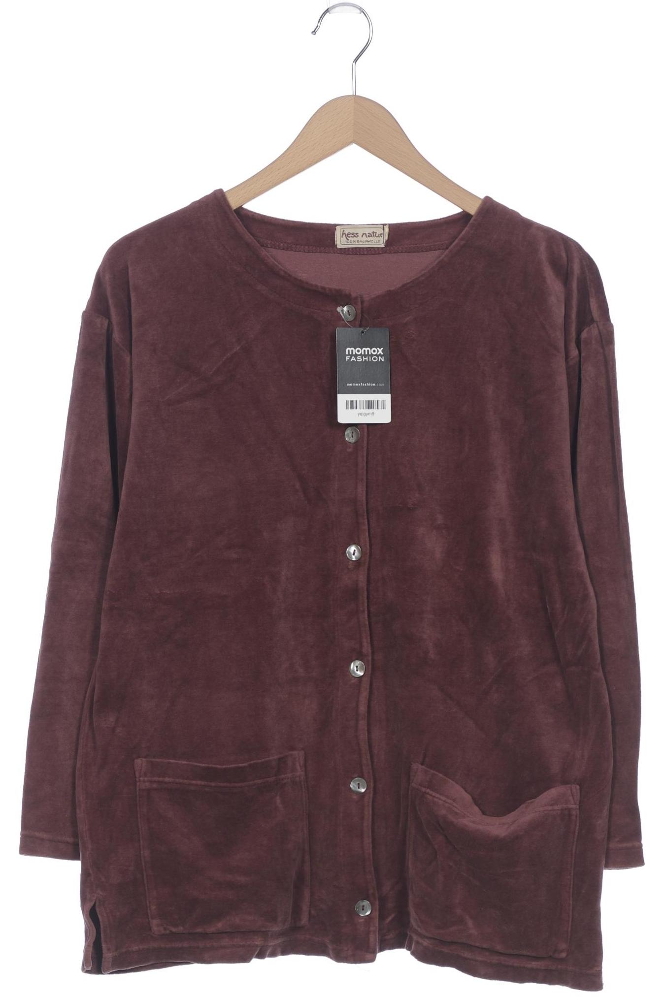 

hessnatur Damen Strickjacke, bordeaux, Gr. 38