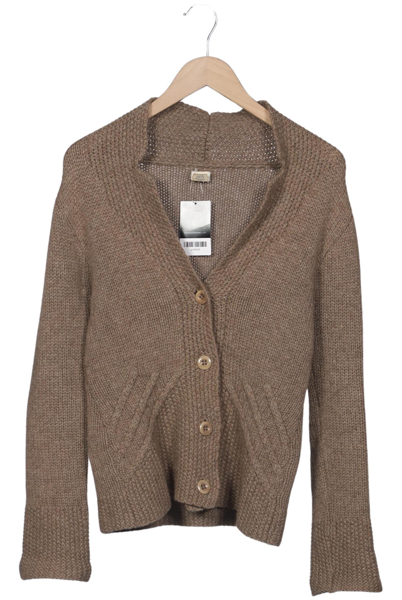 

hessnatur Damen Strickjacke, braun, Gr. 34