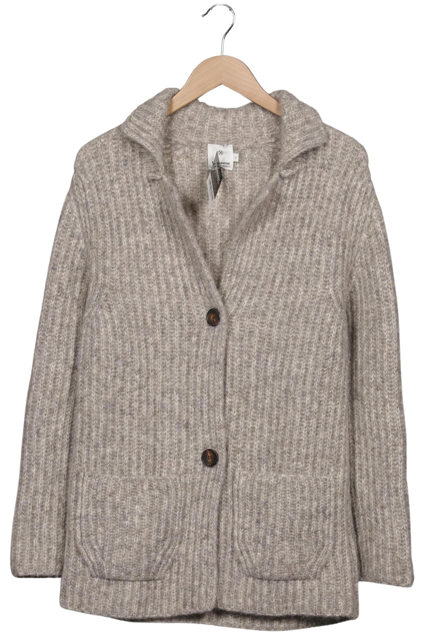 

hessnatur Damen Strickjacke, beige, Gr. 36