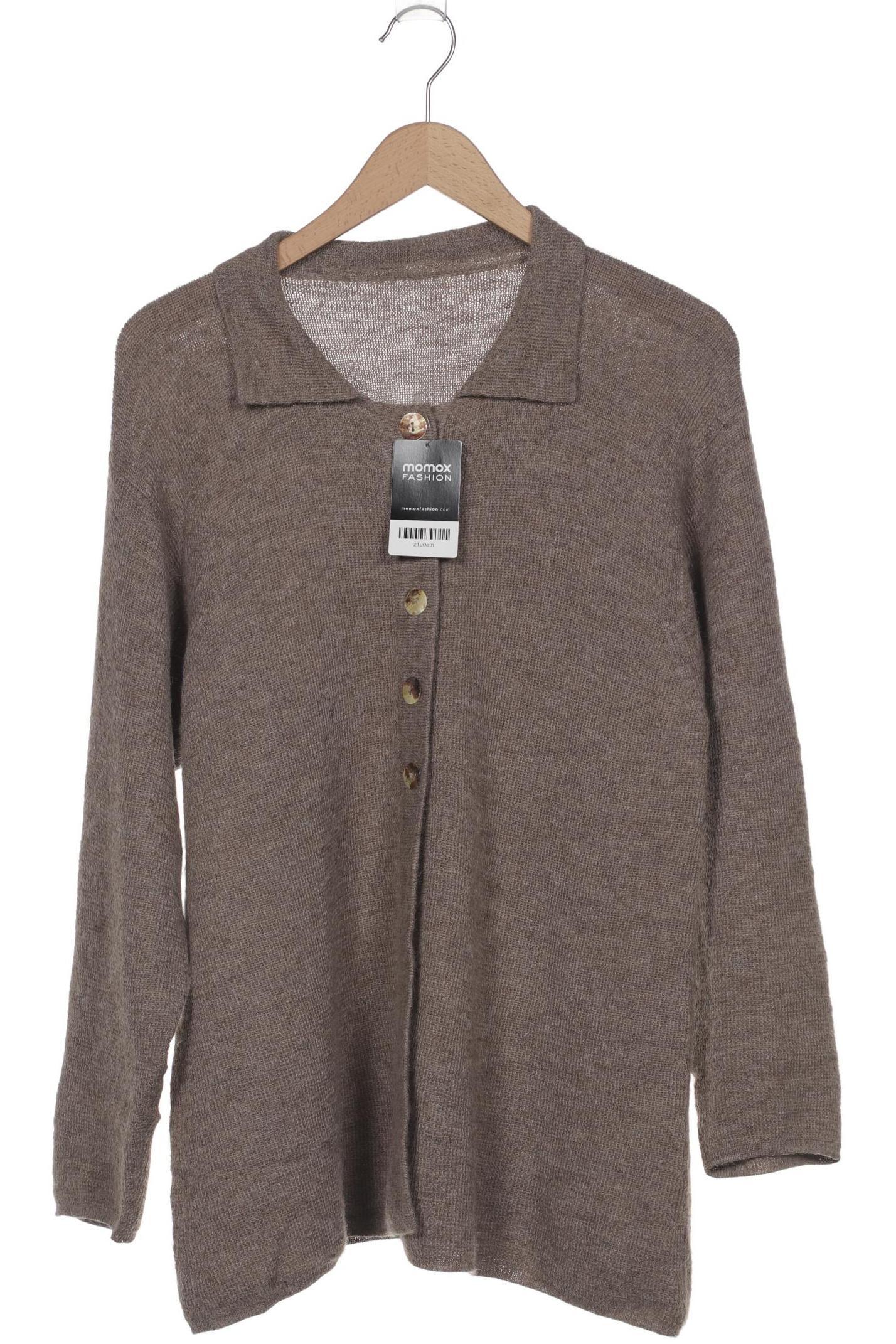 

hessnatur Damen Strickjacke, beige, Gr. 46