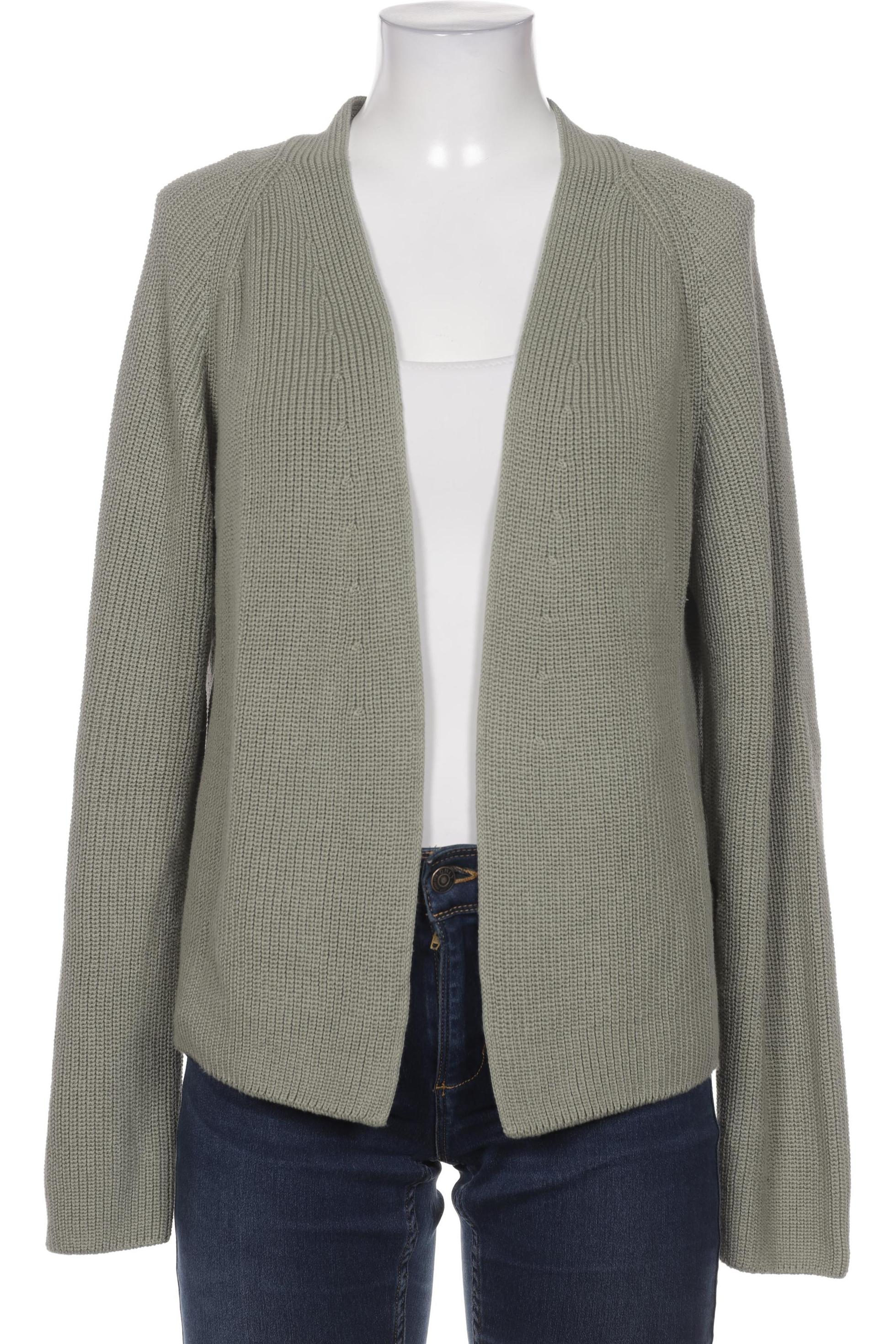 

hessnatur Damen Strickjacke, grün, Gr. 40