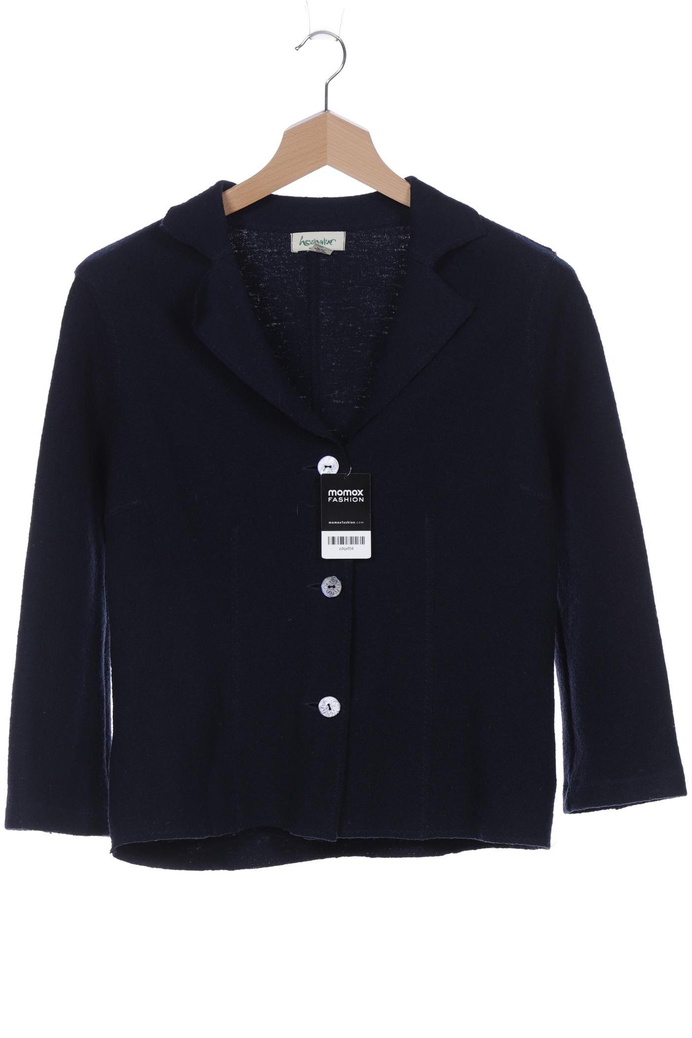 

hessnatur Damen Strickjacke, marineblau, Gr. 44