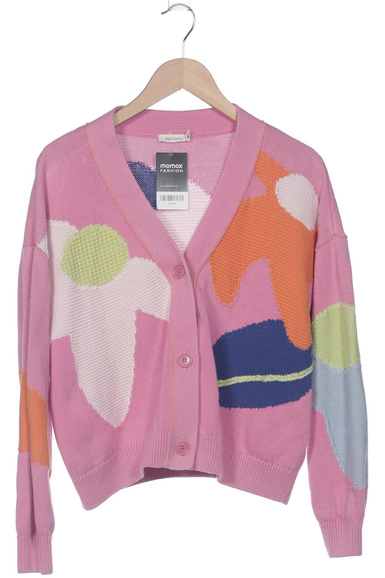 

hessnatur Damen Strickjacke, pink, Gr. 38