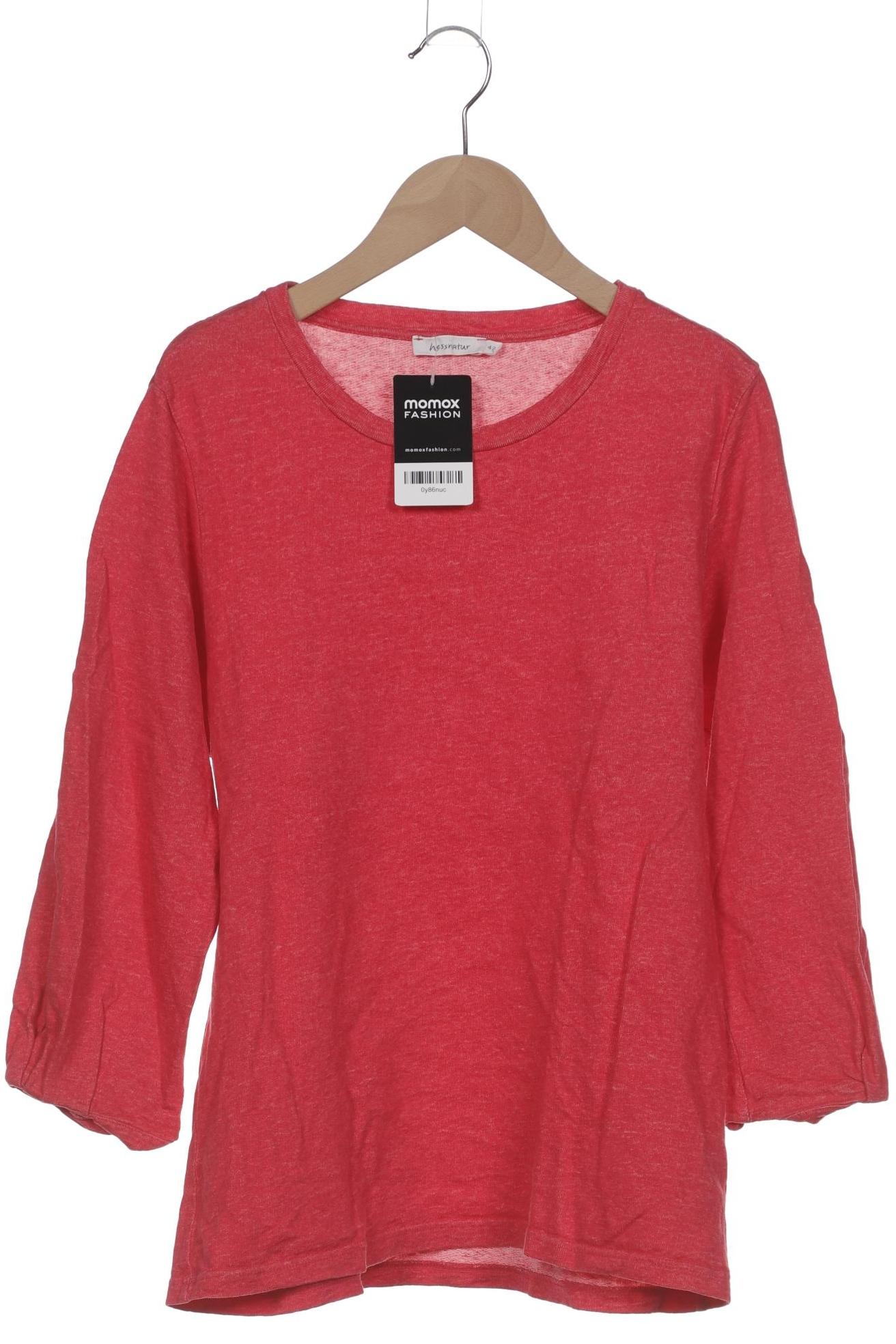 

hessnatur Damen Sweatshirt, rot, Gr. 42