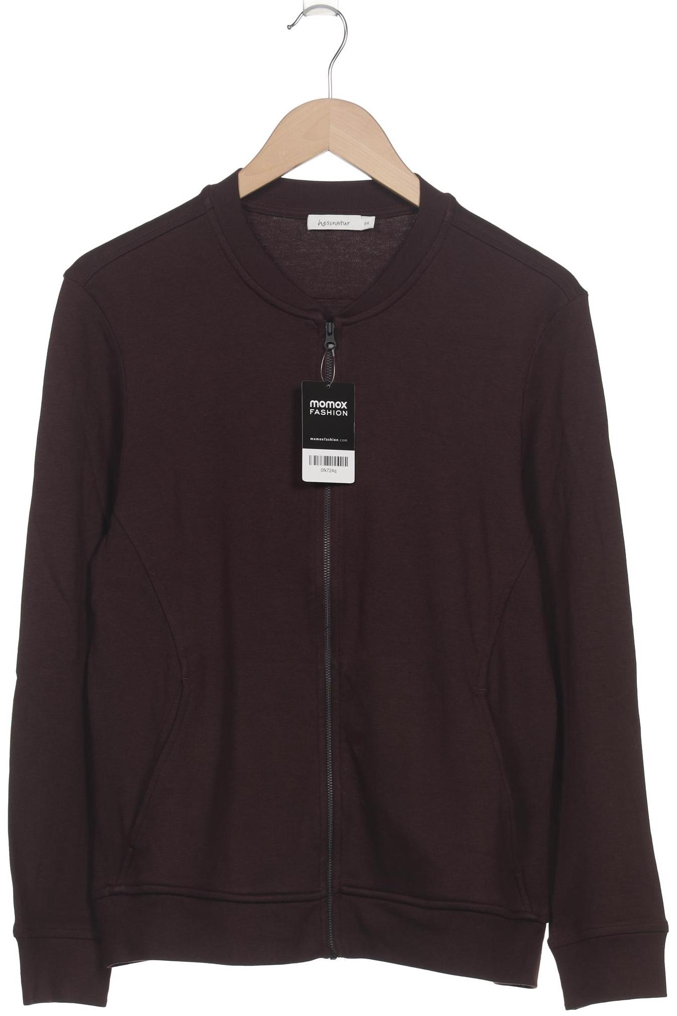 

hessnatur Damen Sweatshirt, bordeaux, Gr. 44