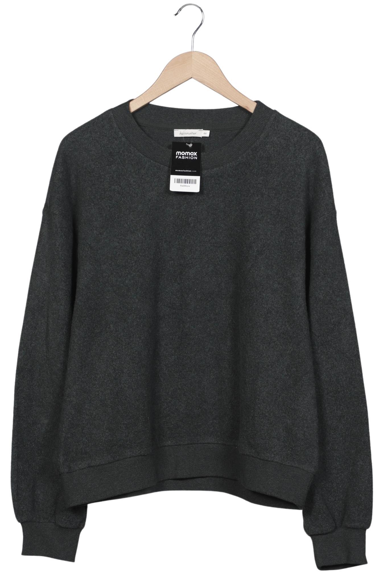 

hessnatur Damen Sweatshirt, grau, Gr. 44