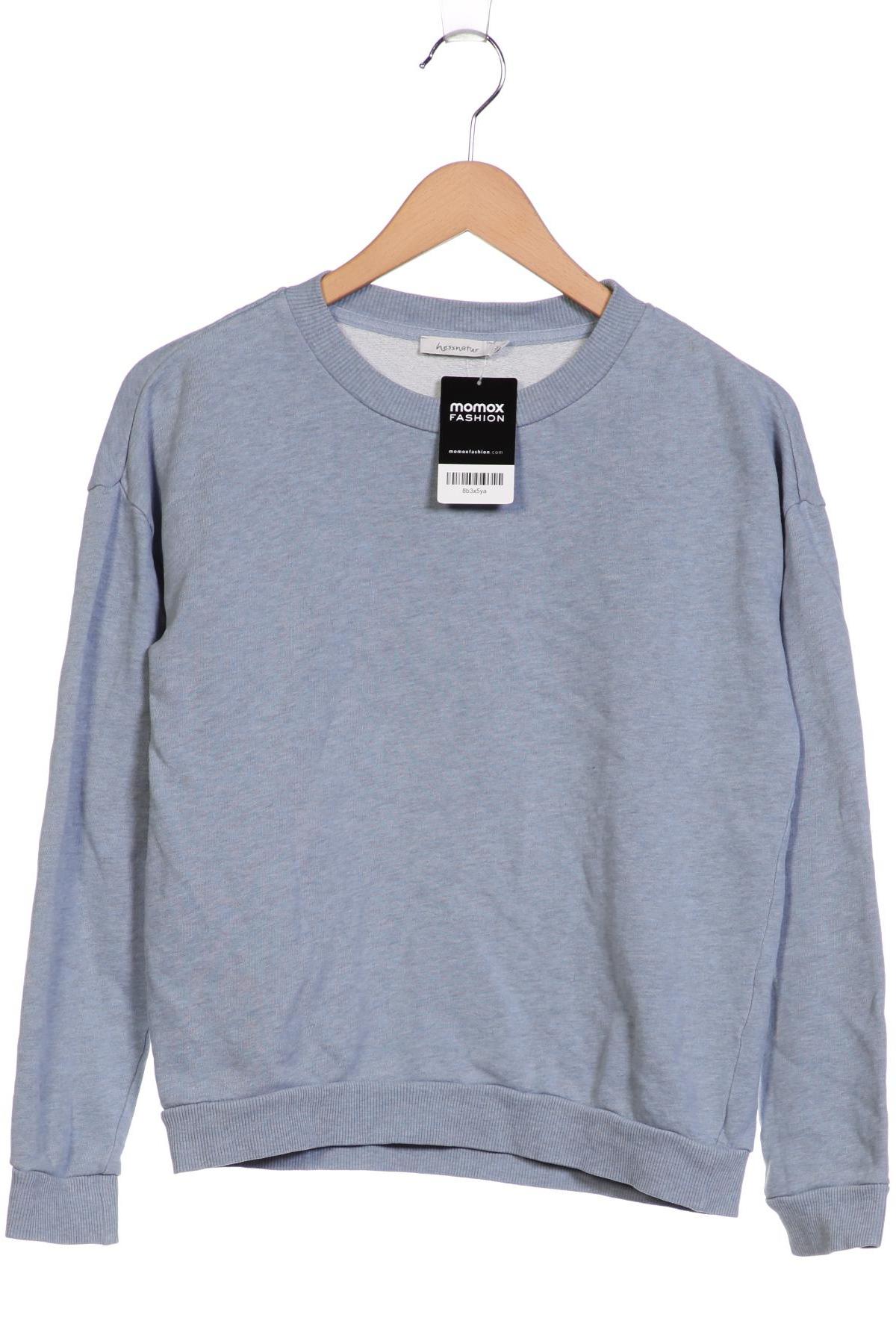 

hessnatur Damen Sweatshirt, hellblau, Gr. 34