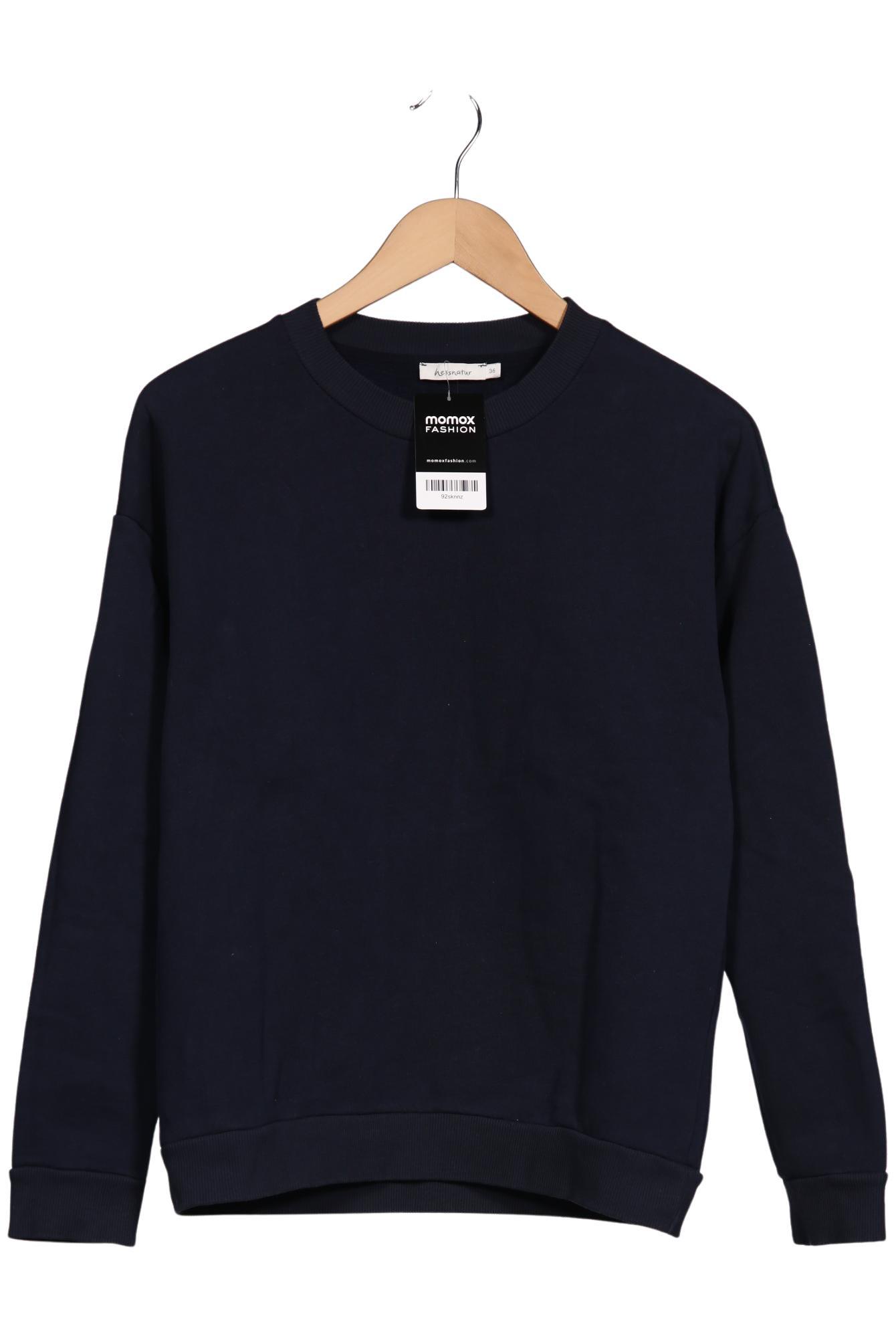 

hessnatur Damen Sweatshirt, marineblau, Gr. 36