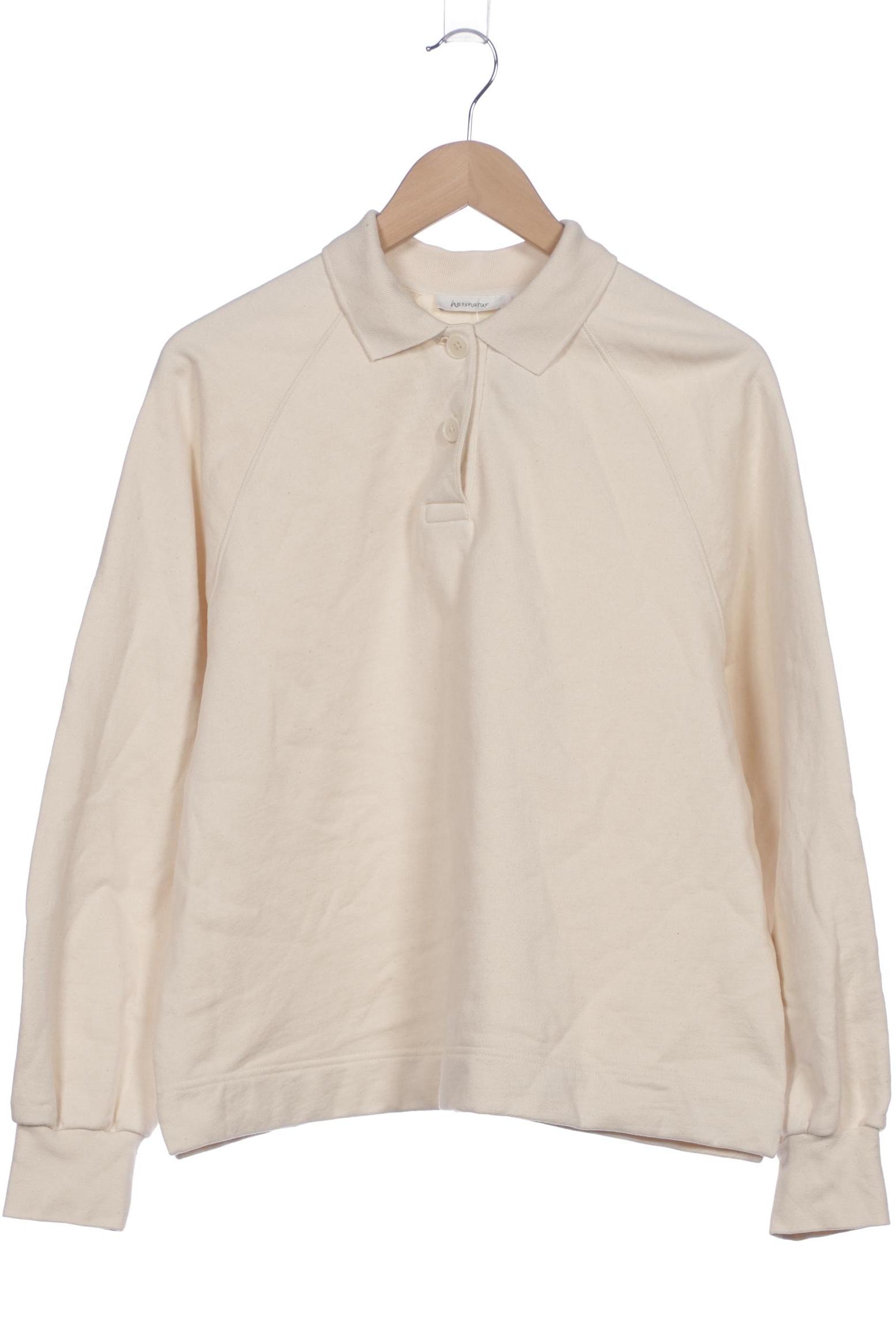 

hessnatur Damen Sweatshirt, cremeweiß, Gr. 38