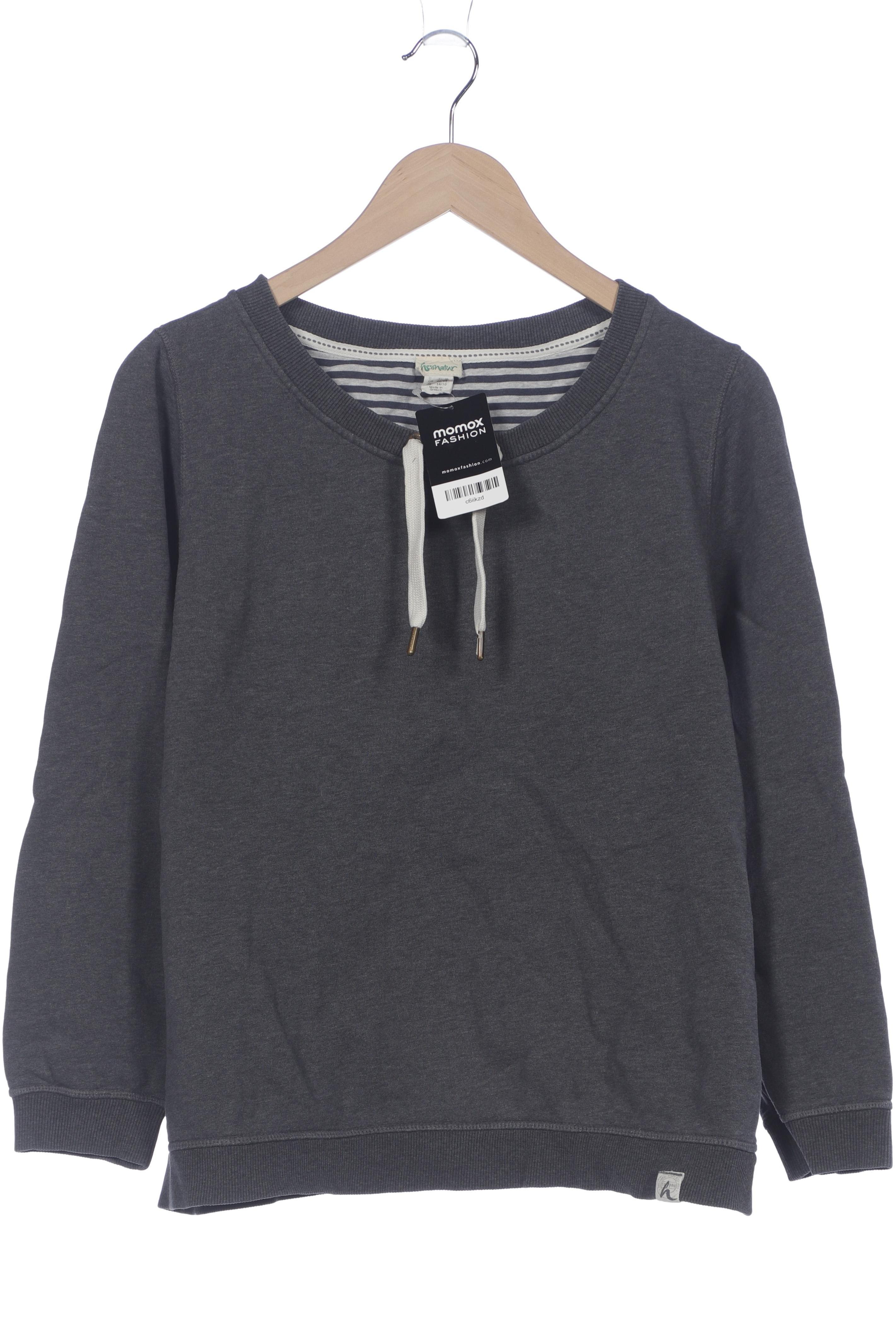 

hessnatur Damen Sweatshirt, grau, Gr. 44