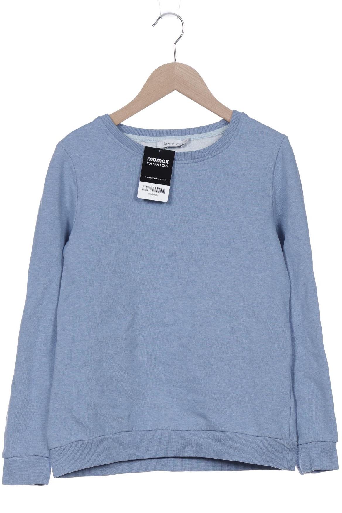 

hessnatur Damen Sweatshirt, hellblau, Gr. 38