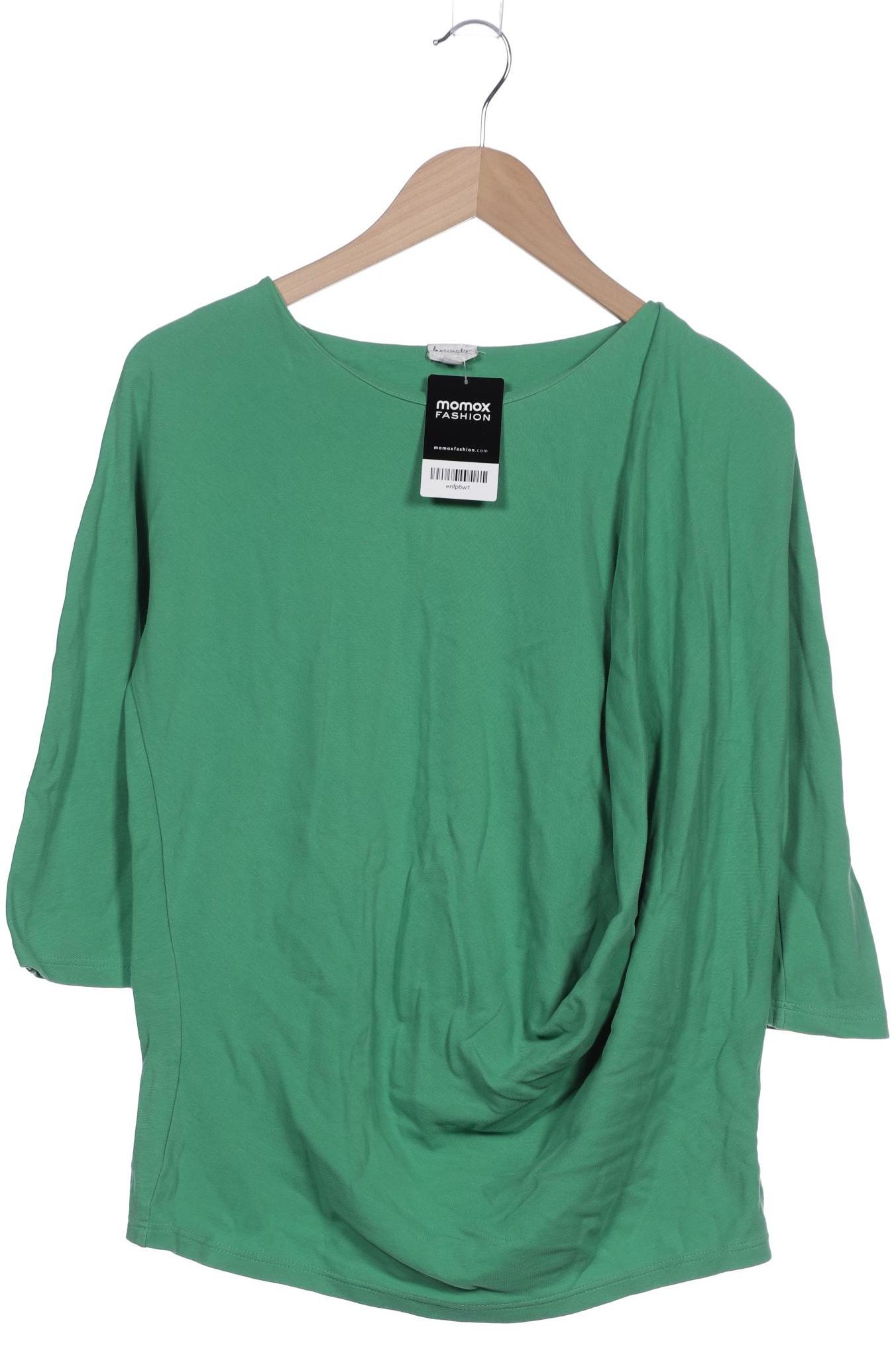 

hessnatur Damen Sweatshirt, grün, Gr. 36