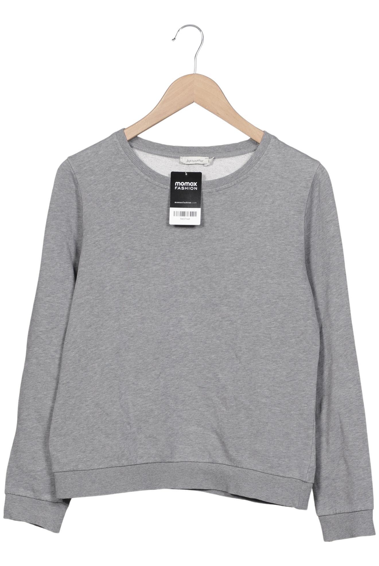 

hessnatur Damen Sweatshirt, grau, Gr. 40