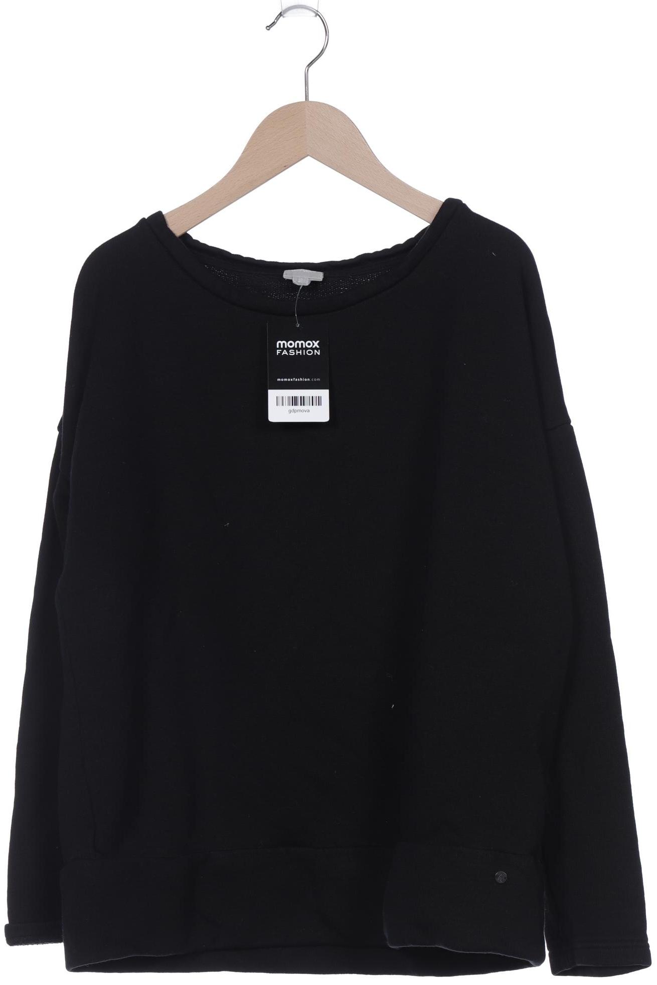 

hessnatur Damen Sweatshirt, schwarz, Gr. 40