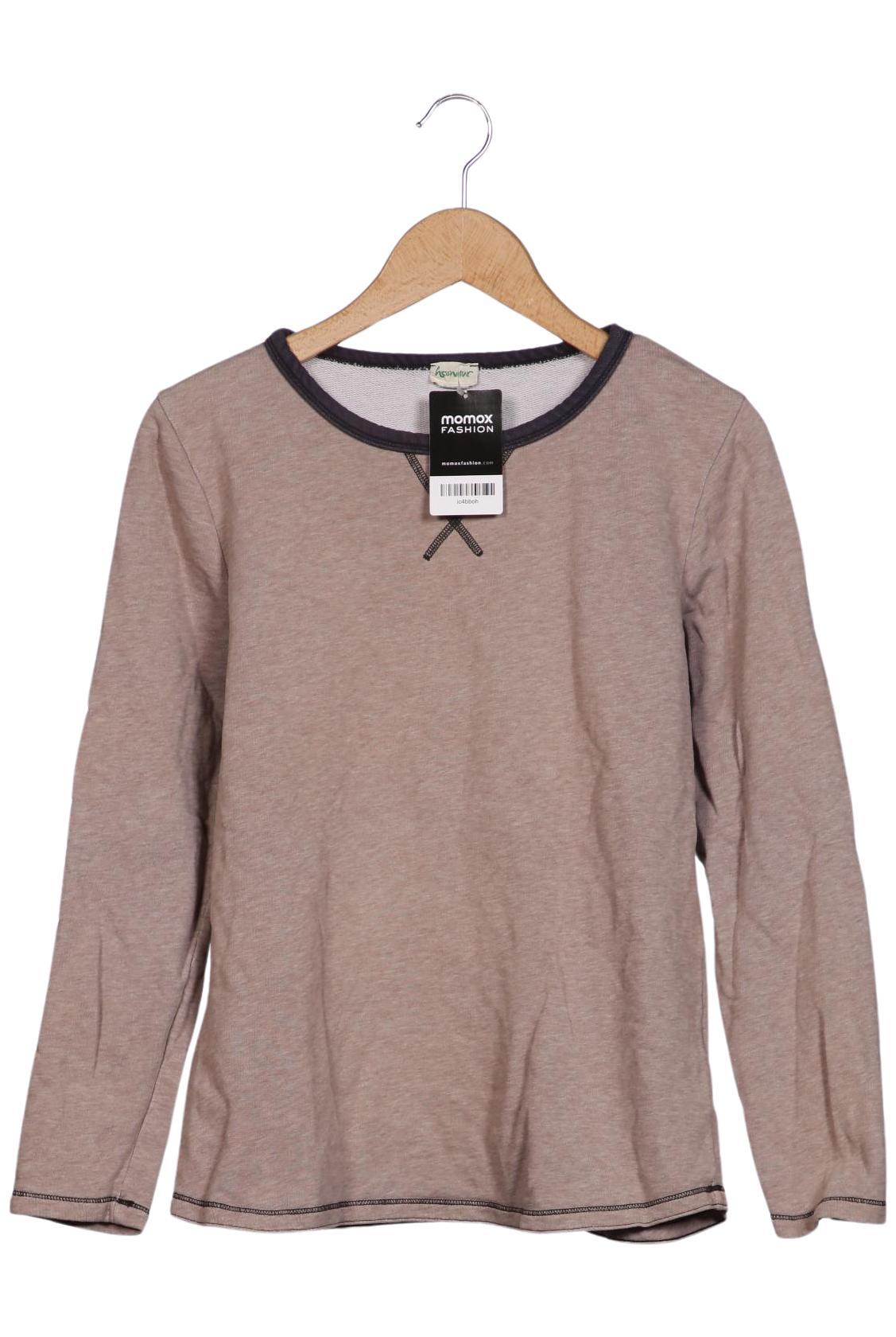 

hessnatur Damen Sweatshirt, beige, Gr. 40