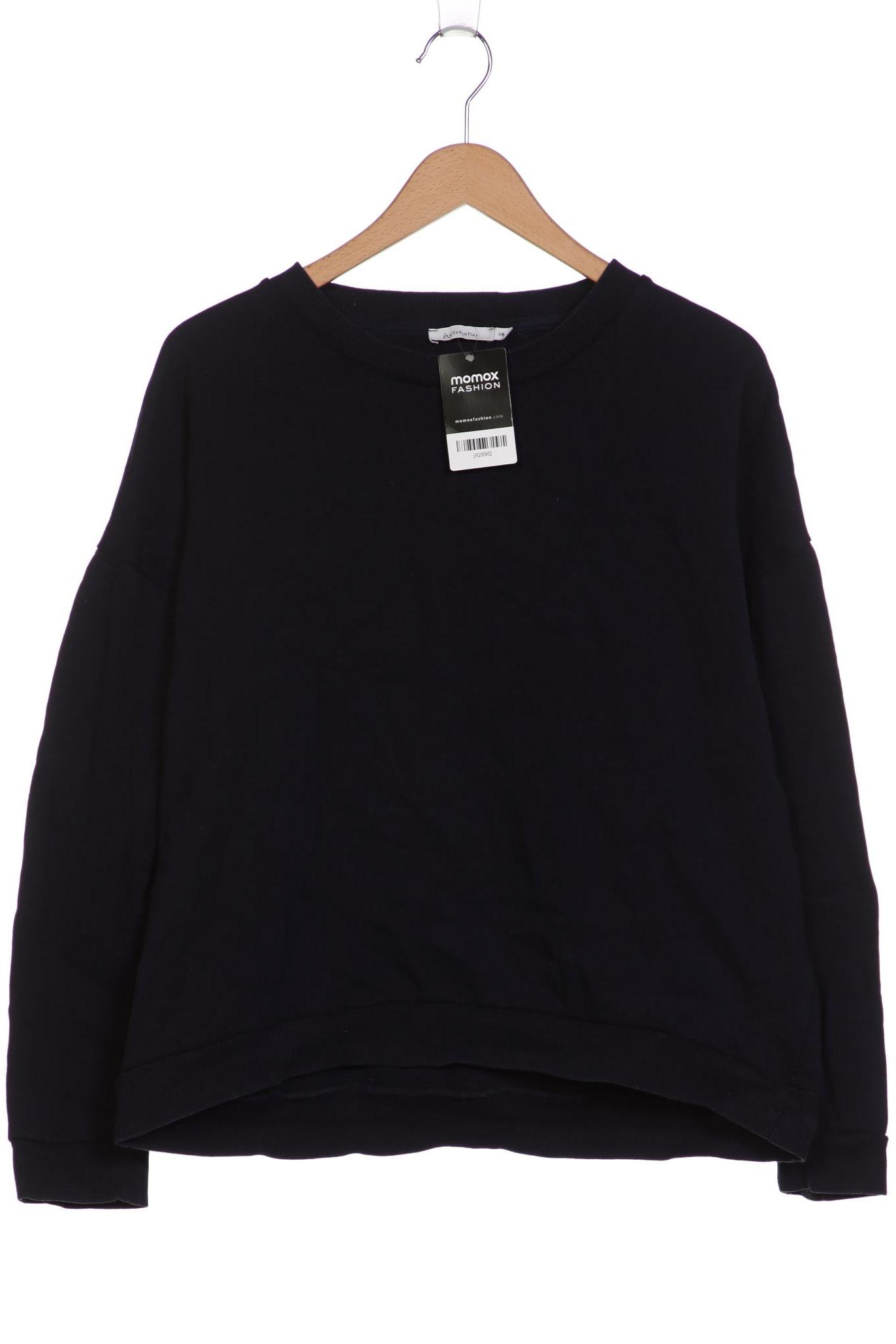 

hessnatur Damen Sweatshirt, marineblau, Gr. 46