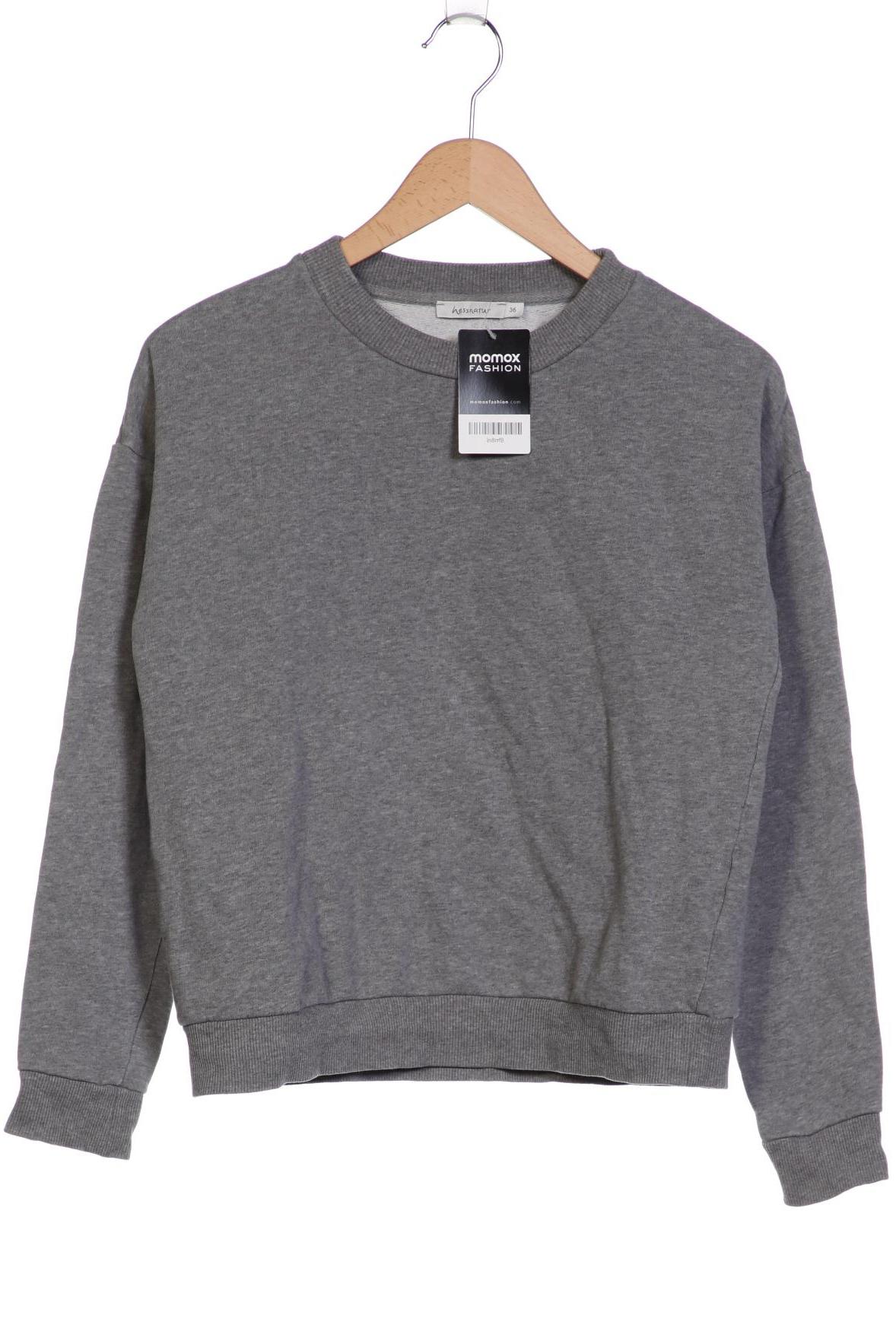 

hessnatur Damen Sweatshirt, grau, Gr. 36