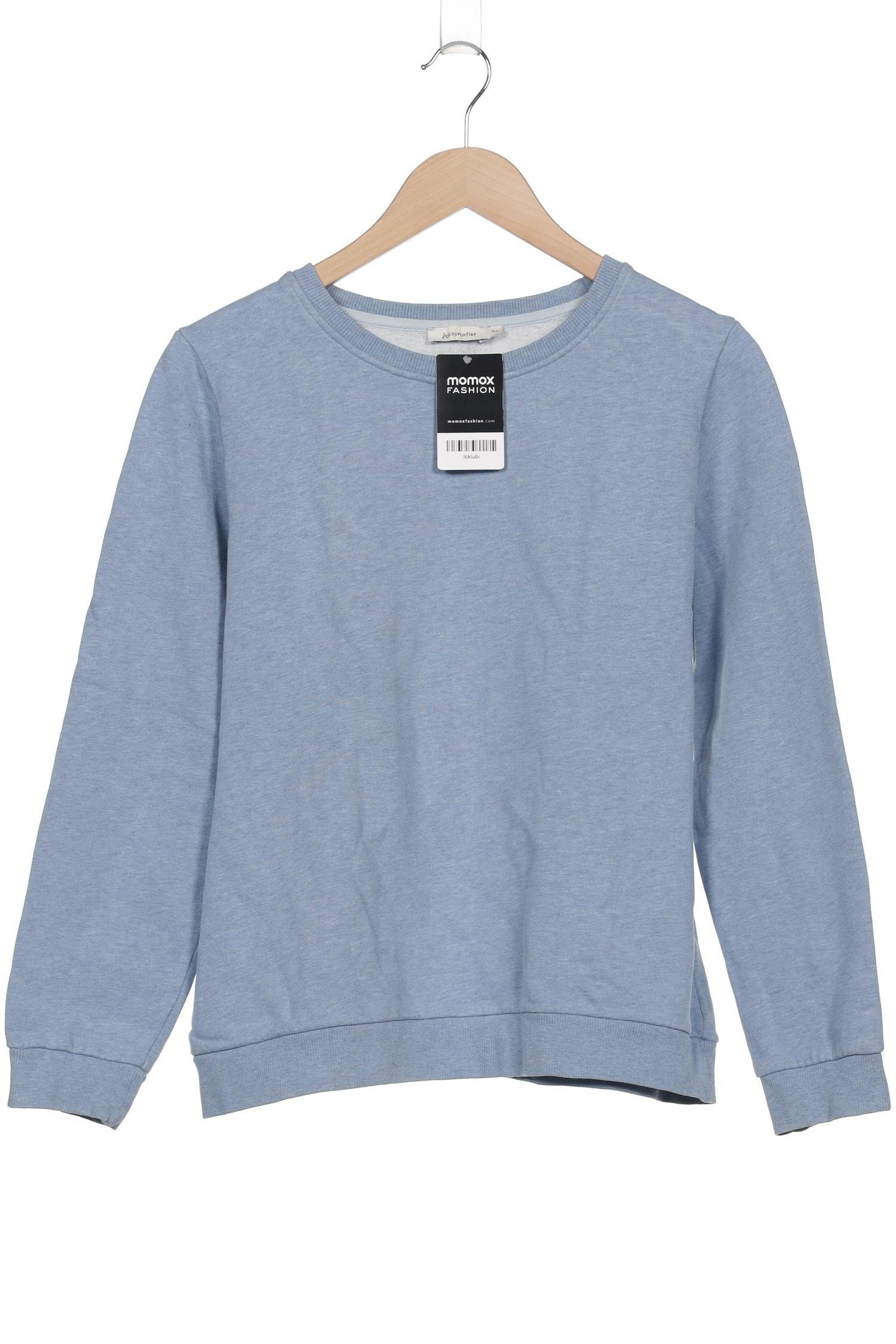 

hessnatur Damen Sweatshirt, blau, Gr. 44