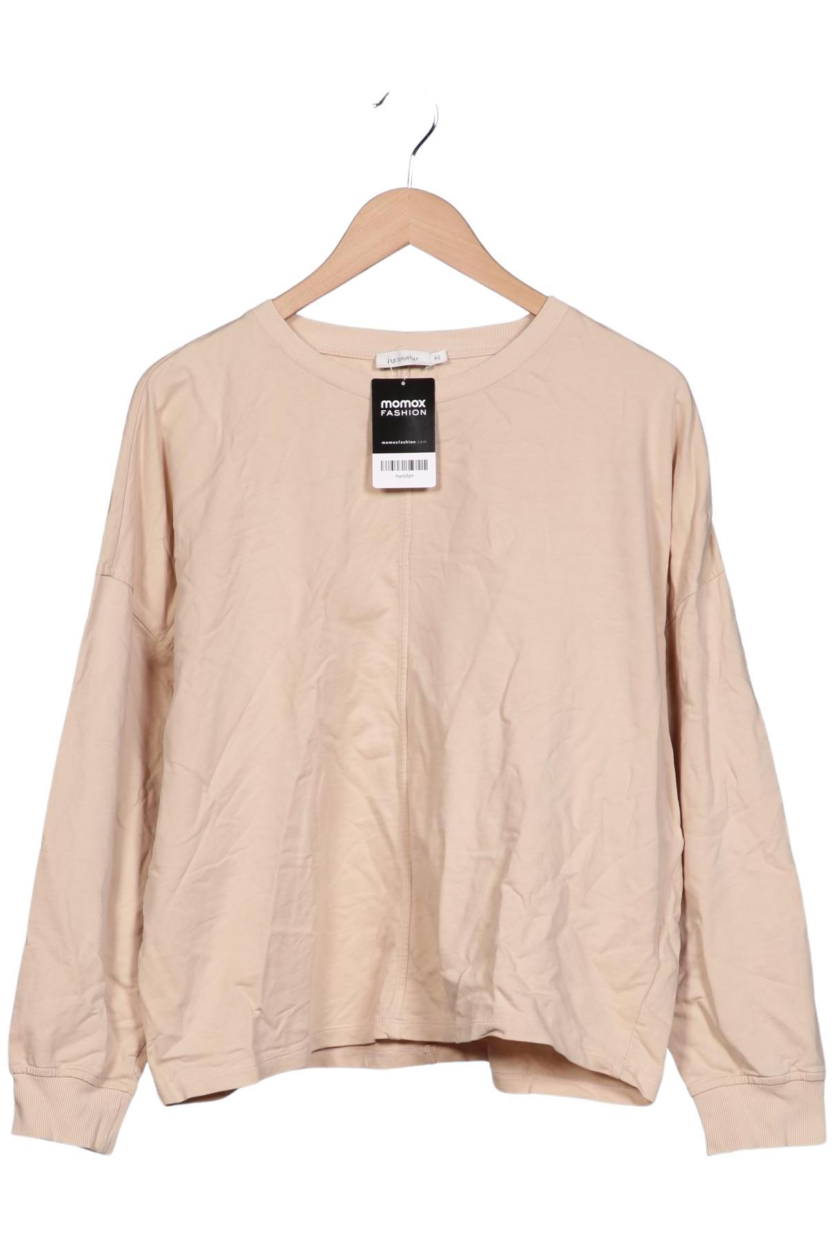 

hessnatur Damen Sweatshirt, beige, Gr. 42
