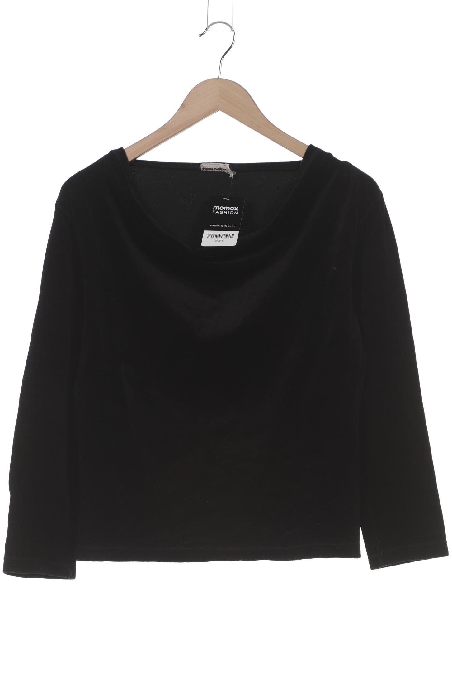 

hessnatur Damen Sweatshirt, schwarz, Gr. 36