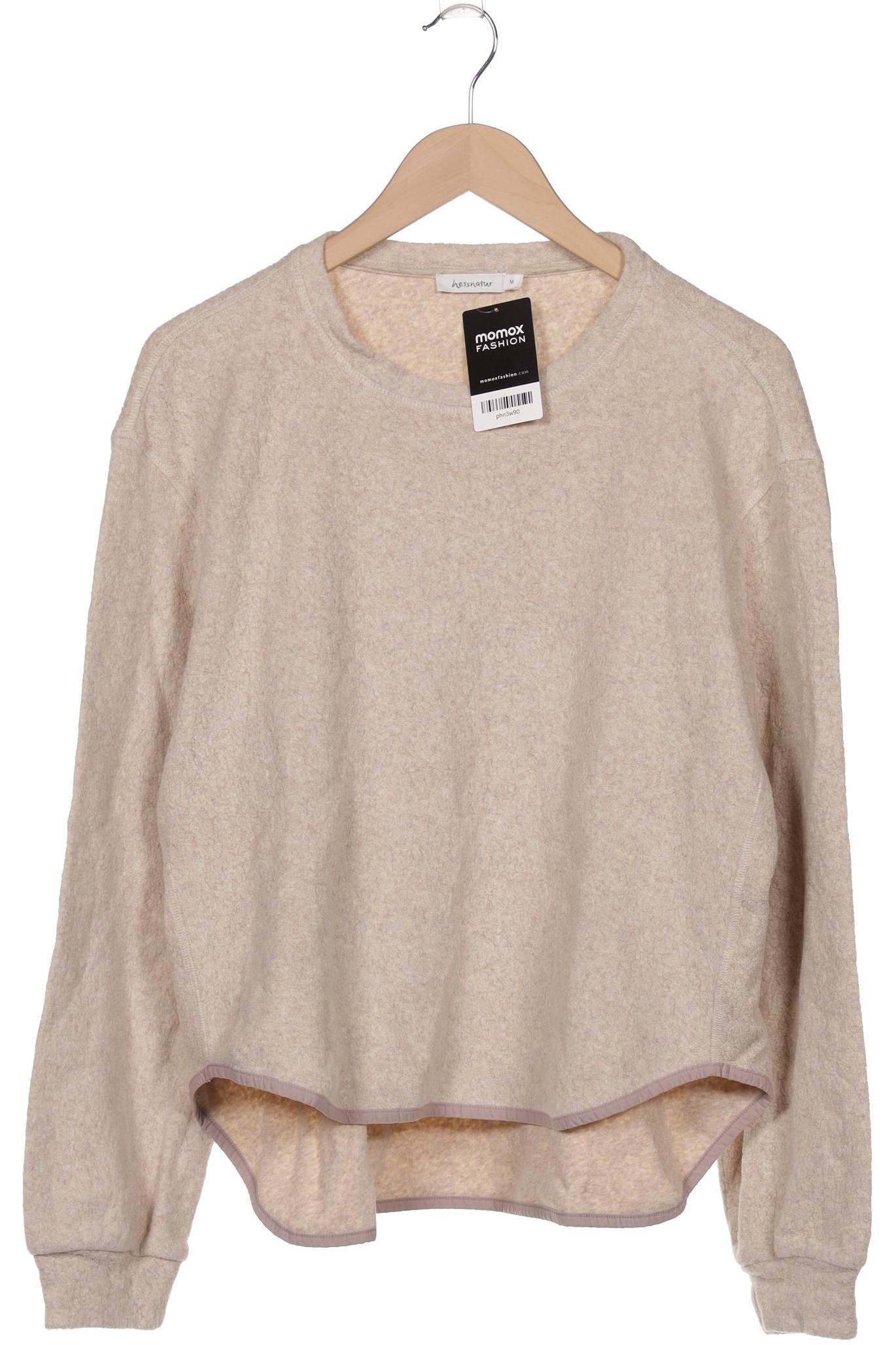 

hessnatur Damen Sweatshirt, beige, Gr. 38