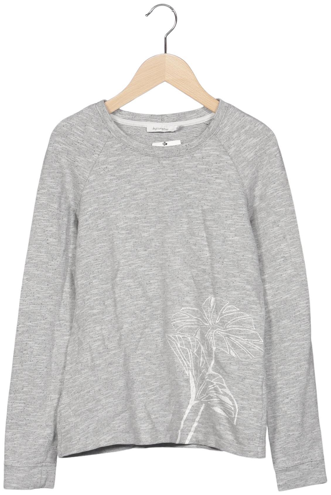 

hessnatur Damen Sweatshirt, grau, Gr. 36