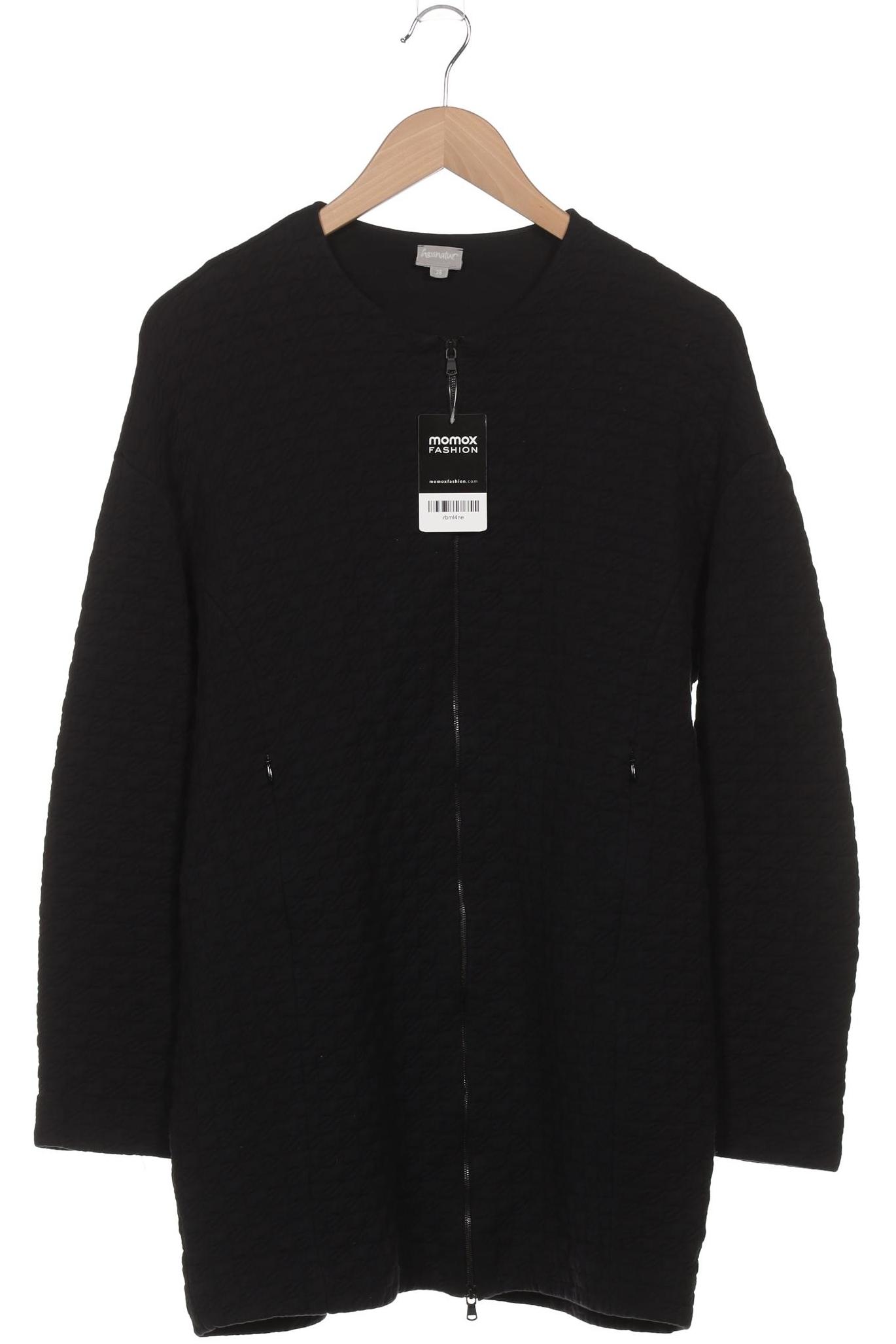 

hessnatur Damen Sweatshirt, schwarz, Gr. 38
