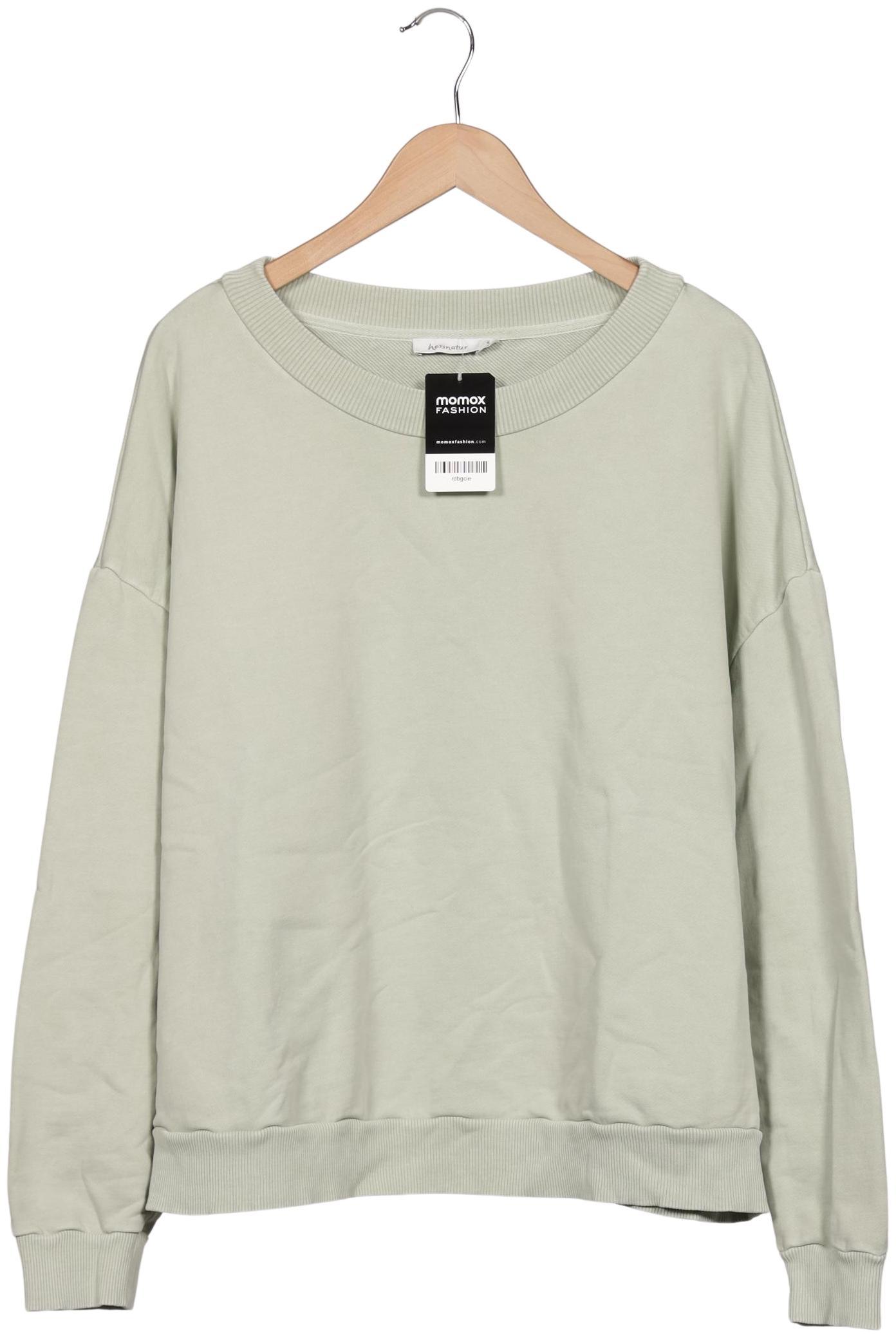 

hessnatur Damen Sweatshirt, hellgrün, Gr. 48