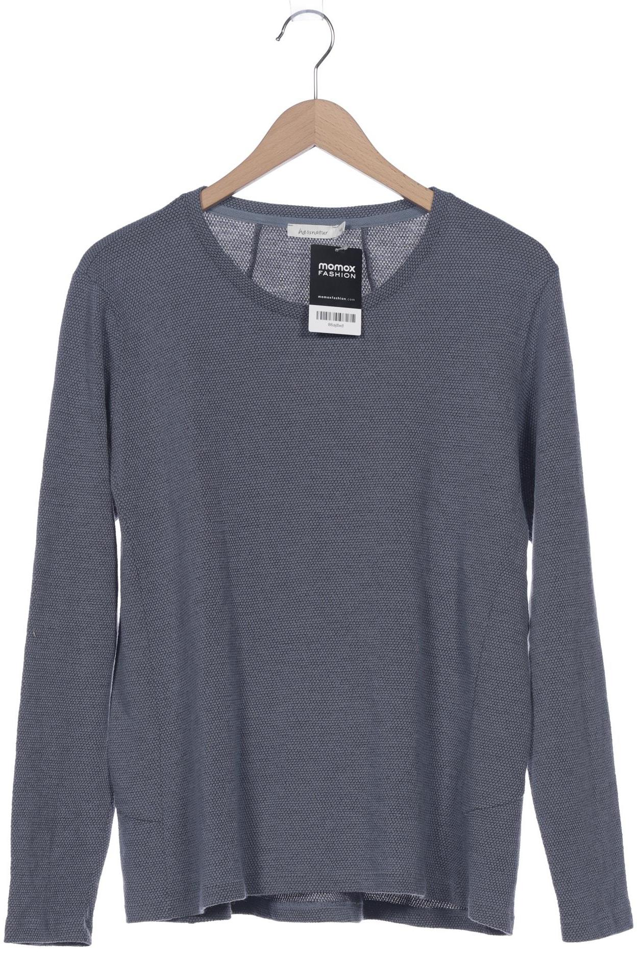 

hessnatur Damen Sweatshirt, blau, Gr. 48