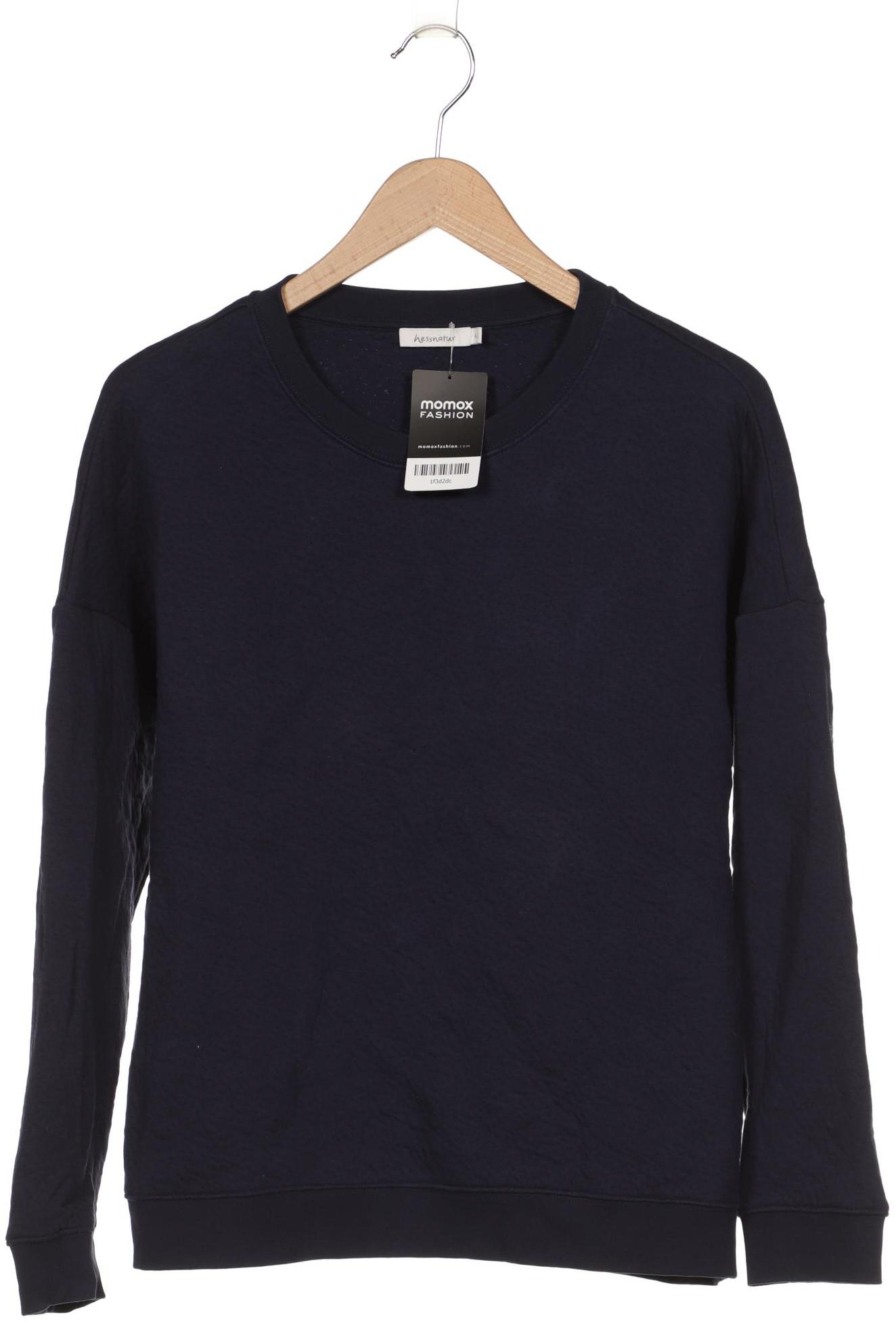 

hessnatur Damen Sweatshirt, blau, Gr. 42