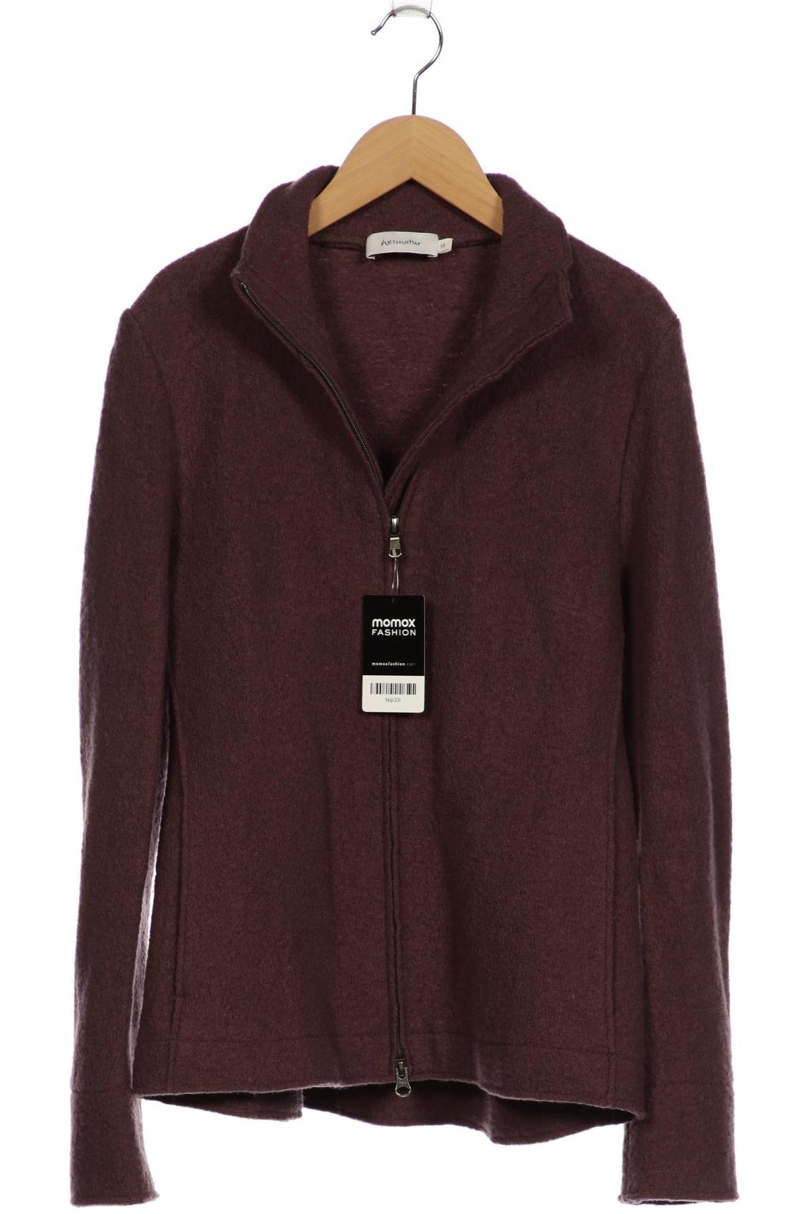 

hessnatur Damen Sweatshirt, bordeaux, Gr. 38