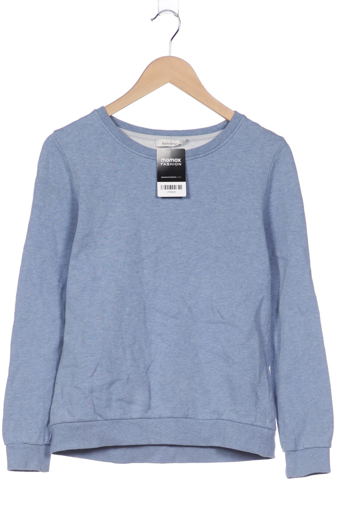 

hessnatur Damen Sweatshirt, blau, Gr. 40