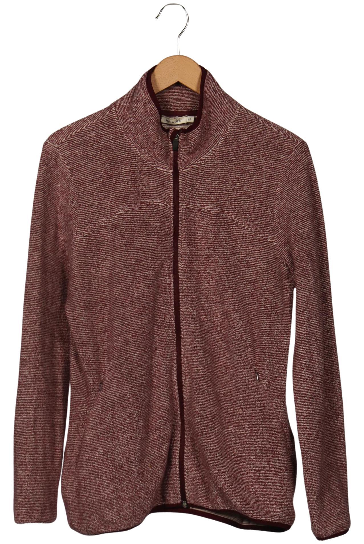 

hessnatur Damen Sweatshirt, bordeaux, Gr. 42