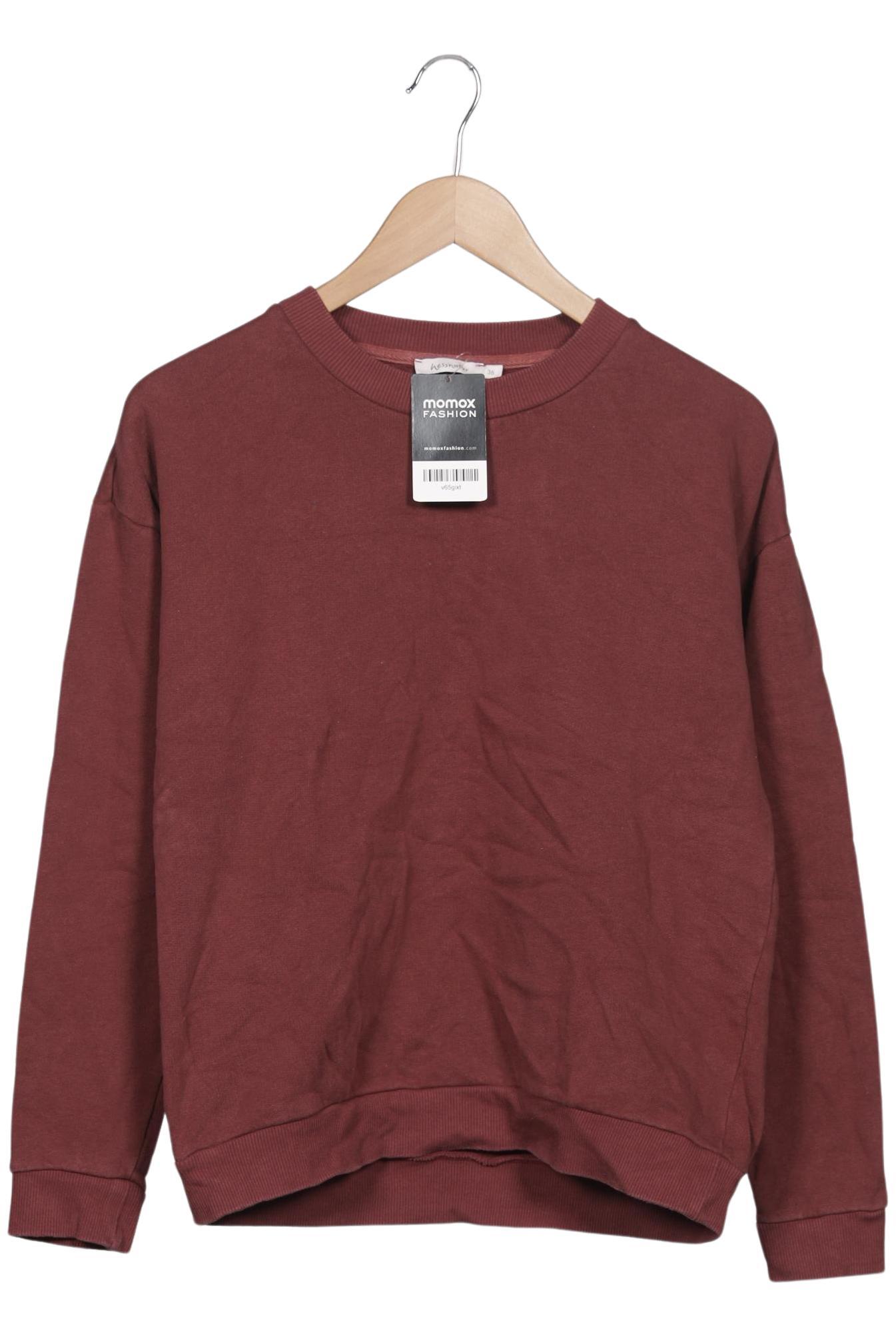 

hessnatur Damen Sweatshirt, bordeaux, Gr. 36
