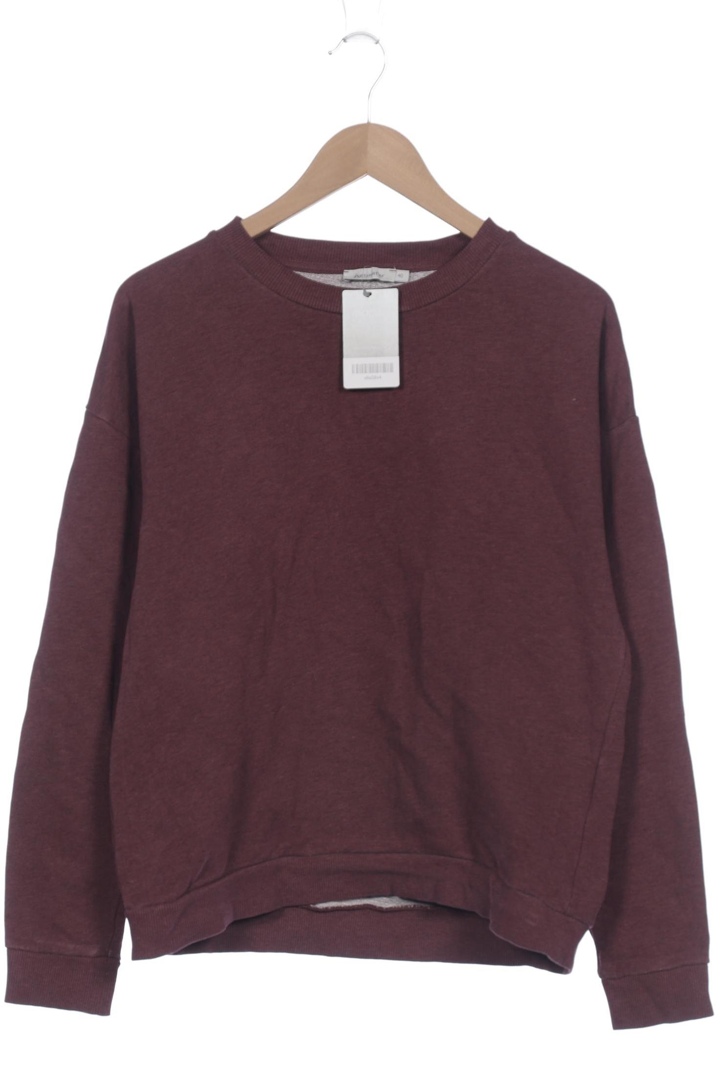 

hessnatur Damen Sweatshirt, bordeaux, Gr. 40