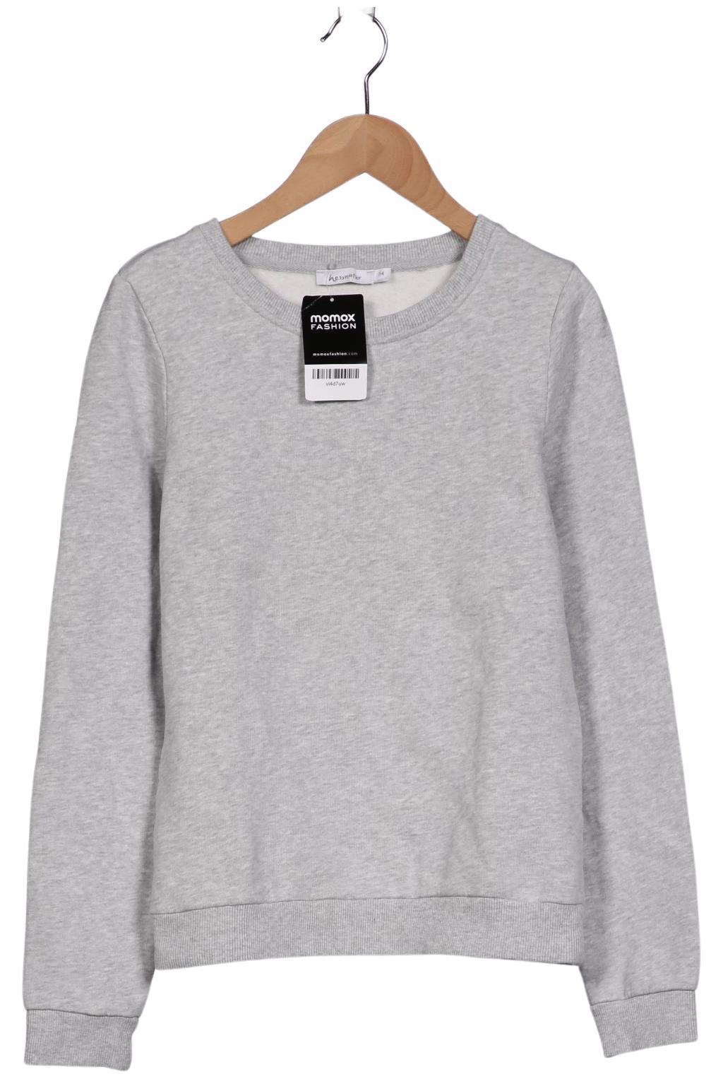 

hessnatur Damen Sweatshirt, grau, Gr. 34