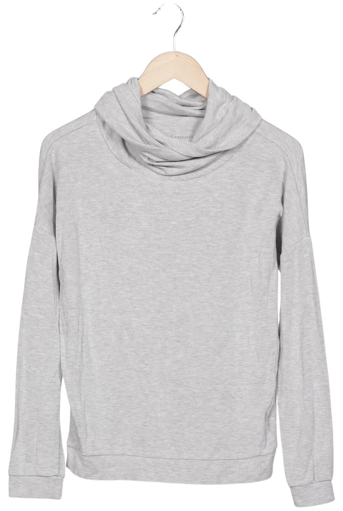 

hessnatur Damen Sweatshirt, grau, Gr. 42