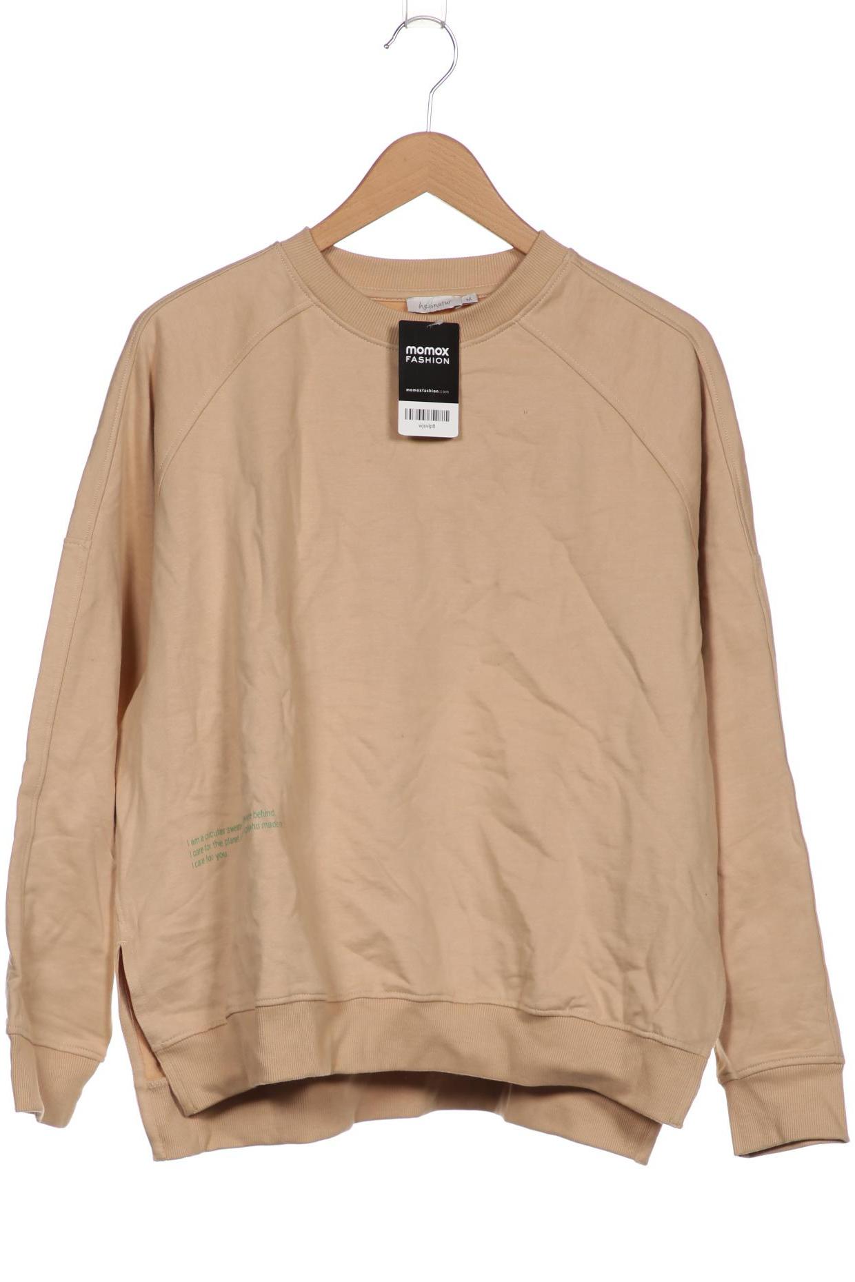 

hessnatur Damen Sweatshirt, beige, Gr. 38