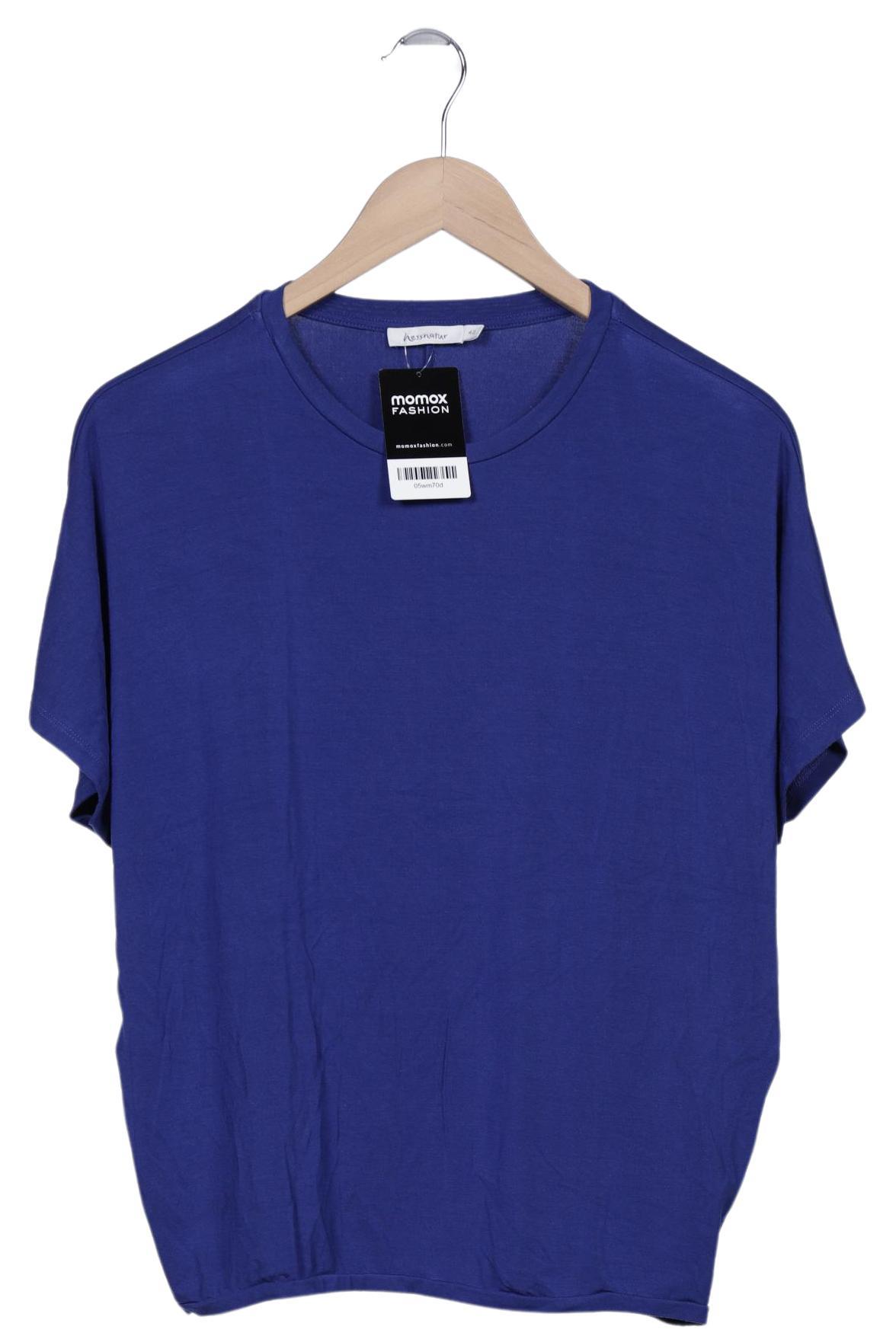 

hessnatur Damen T-Shirt, blau, Gr. 42