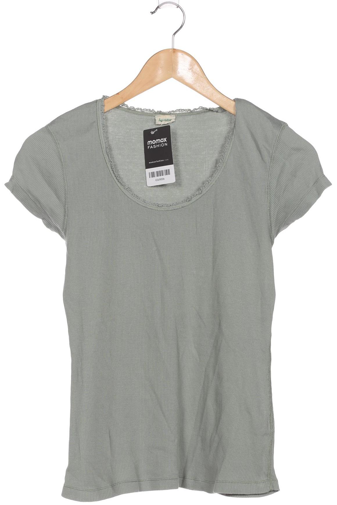 

hessnatur Damen T-Shirt, türkis, Gr. 36